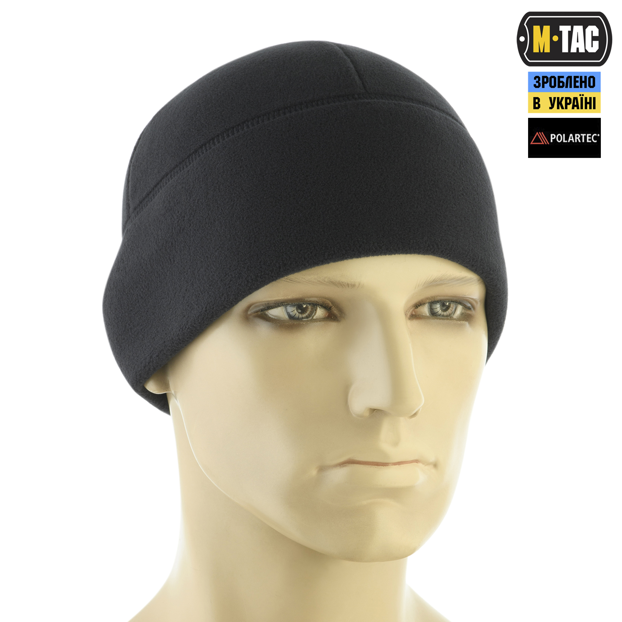 M-Tac шапка Watch Cap флис Polartec Dark Navy Blue — 4