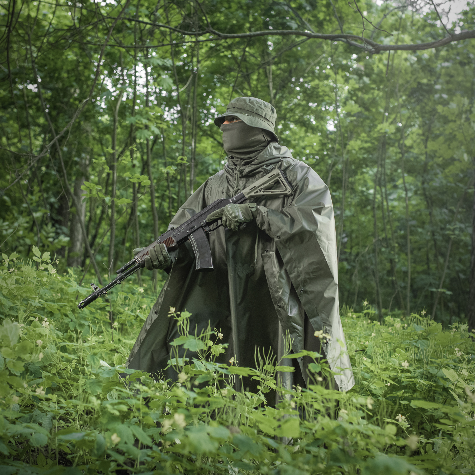 M-Tac пончо Olive — 9