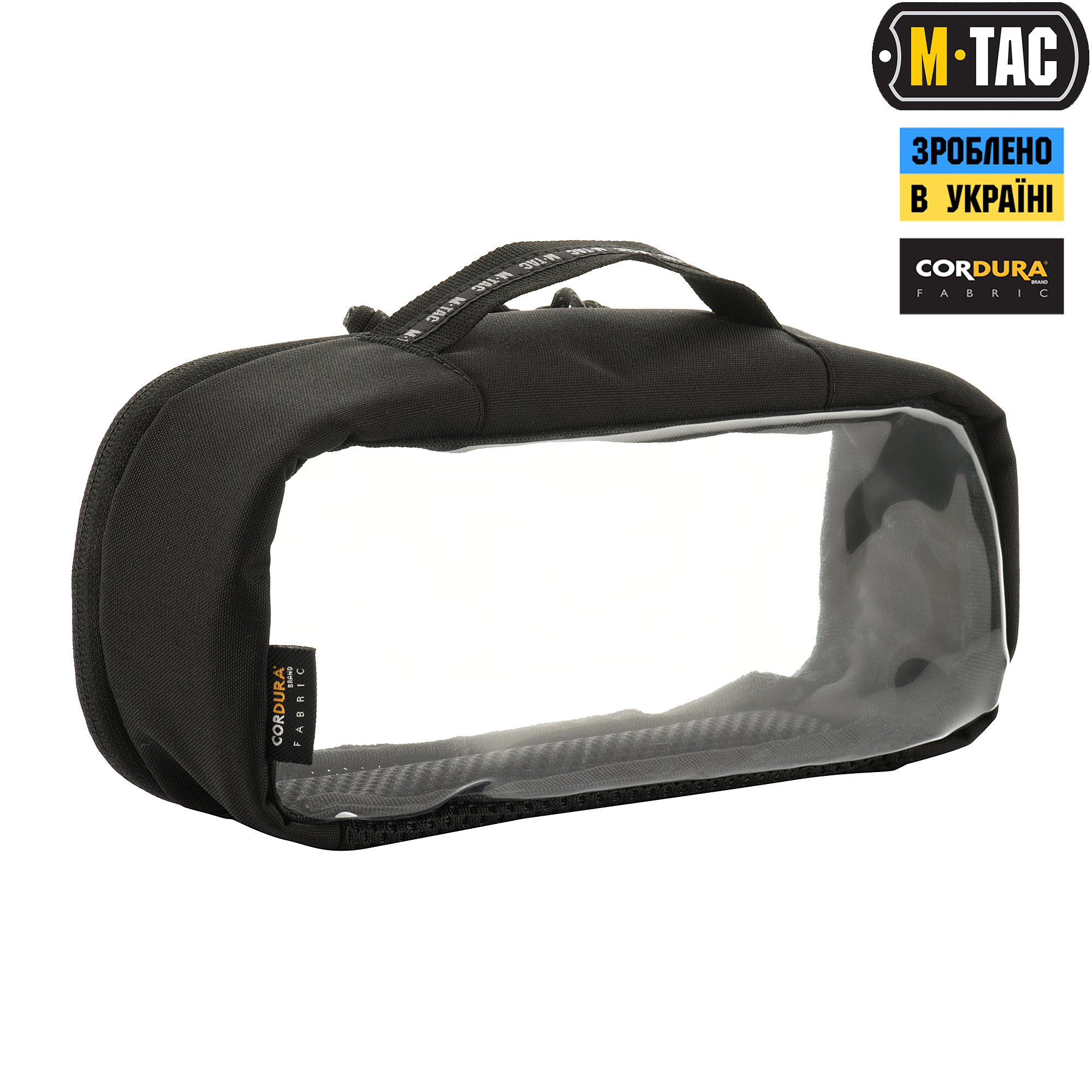 M-Tac органайзер утилитарный прозрачный Elite Medium (26х11 см) Black — 5