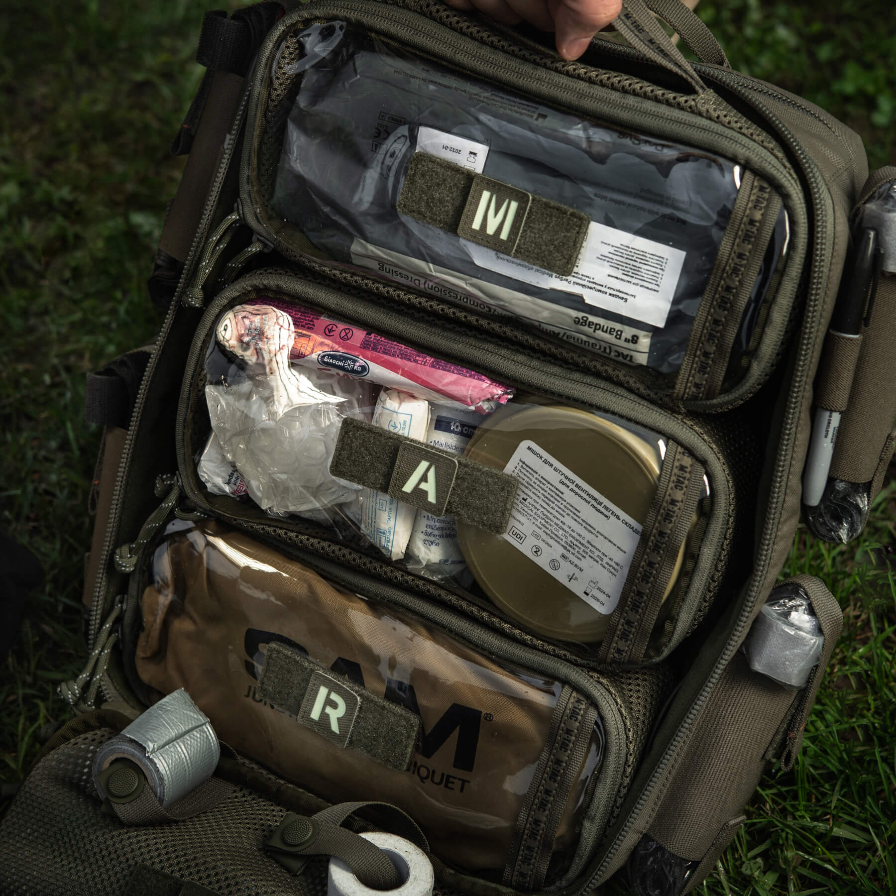 M-Tac нашивка MARCH Ranger Green/GID — 13