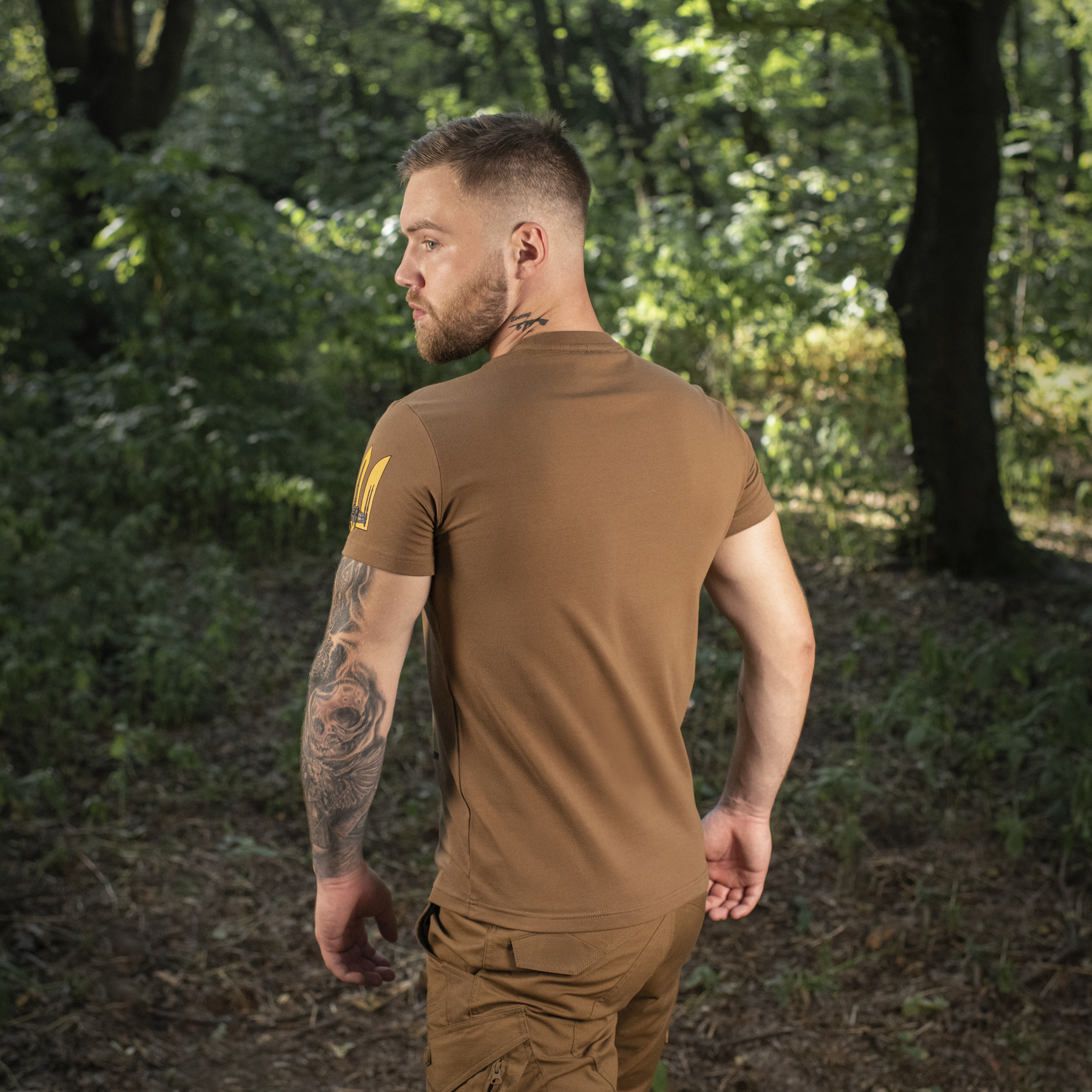 M-Tac футболка UA Side Coyote Brown — 14
