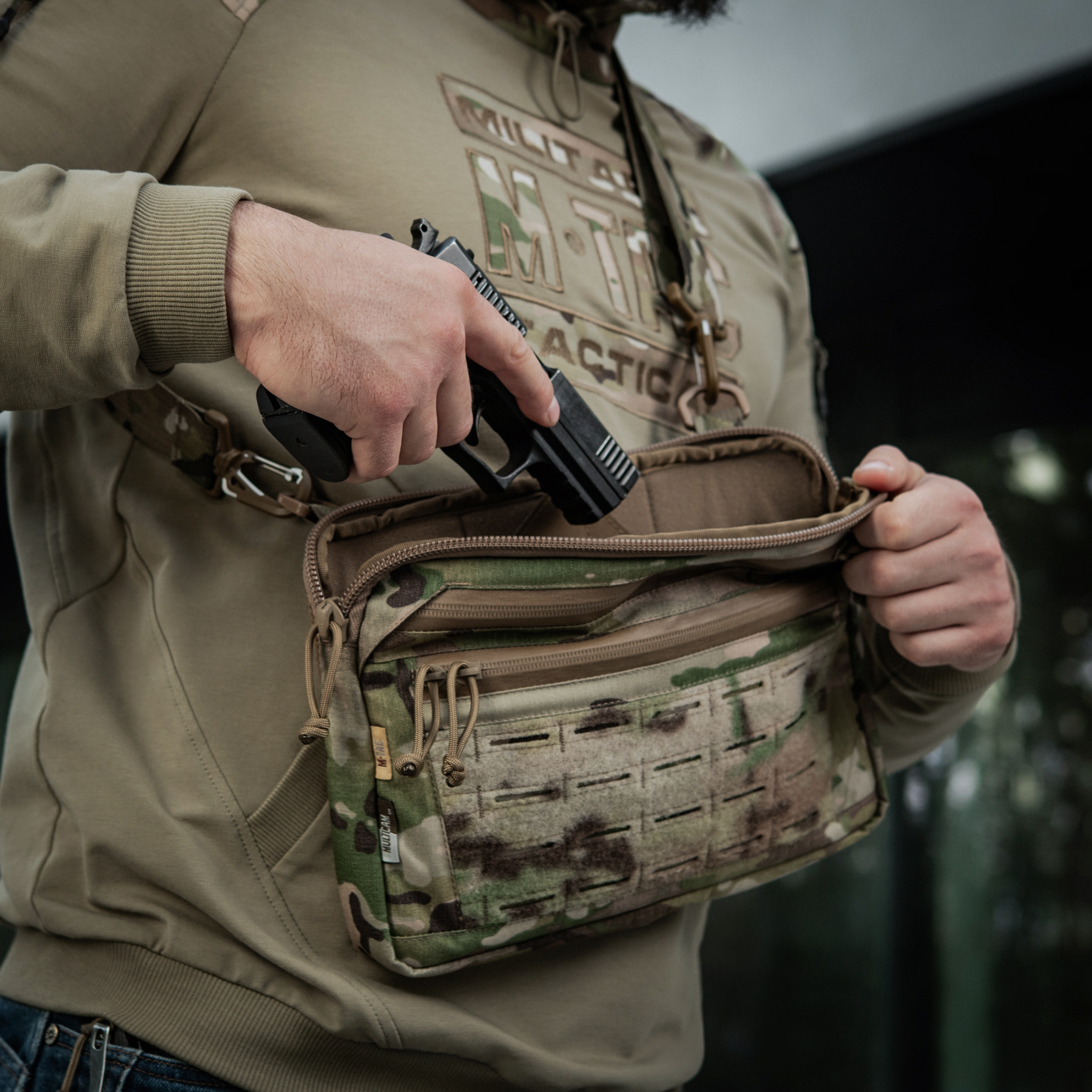 M-Tac сумка Admin Bag Medium Elite с липучкой Multicam — 33