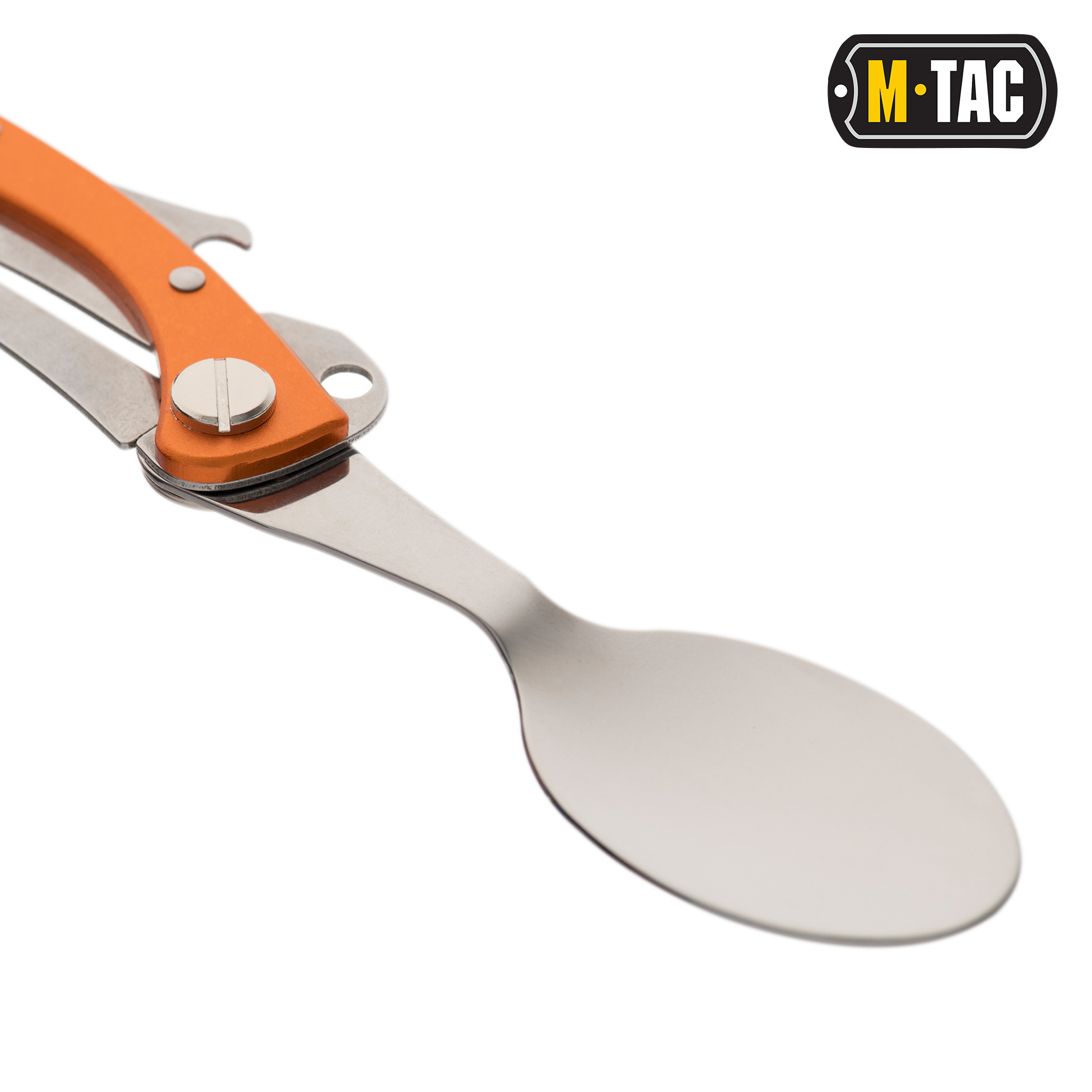 M-Tac столовый набор складной Orange/Steel — 5