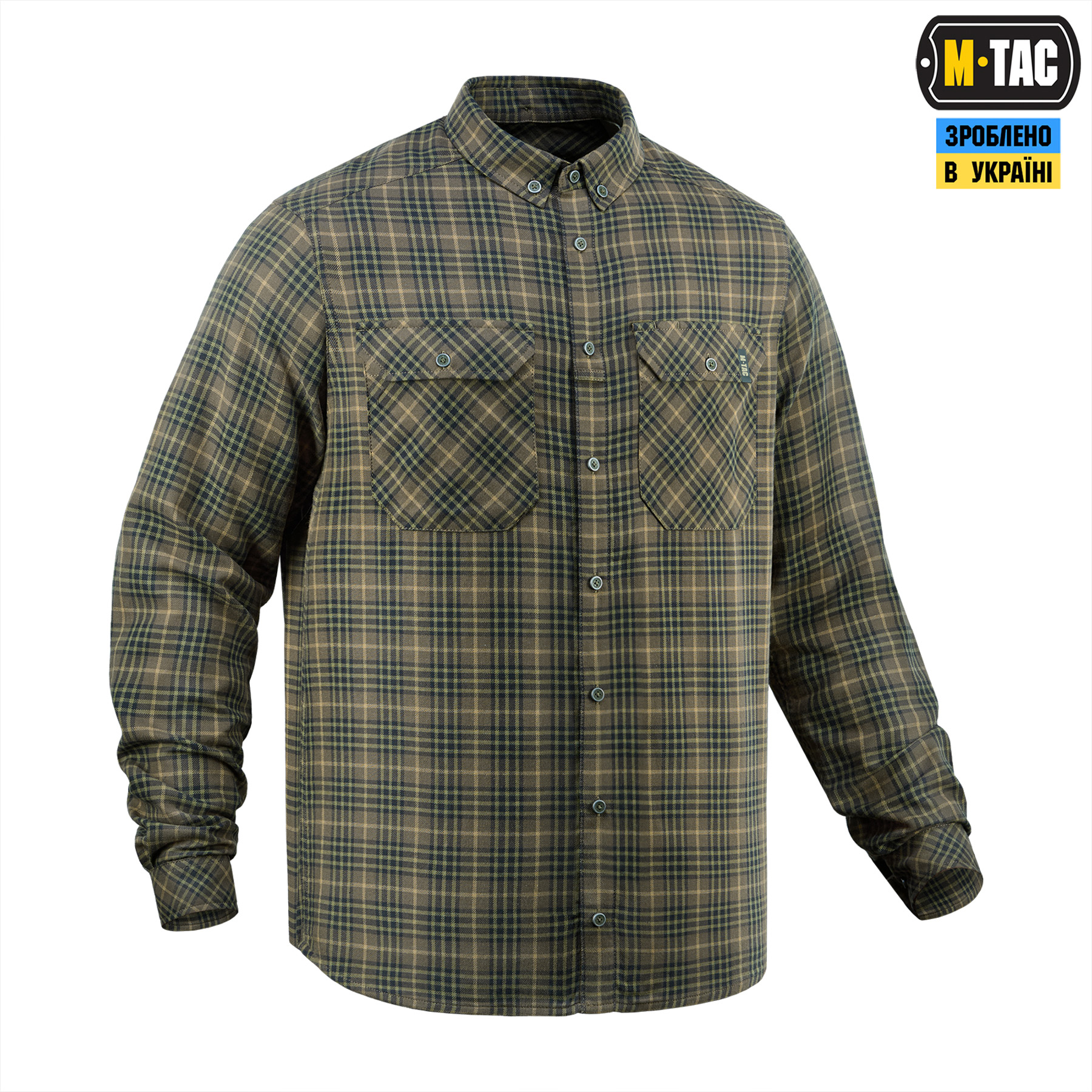 M-Tac рубашка Lumberjack Cotton Shirt Black/МС — 4