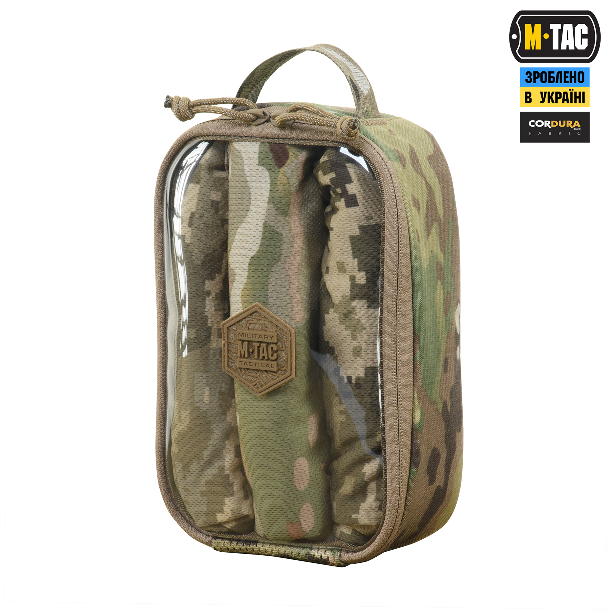 M-Tac органайзер утилитарный прозрачный Elite Small Gen.II Multicam — 5