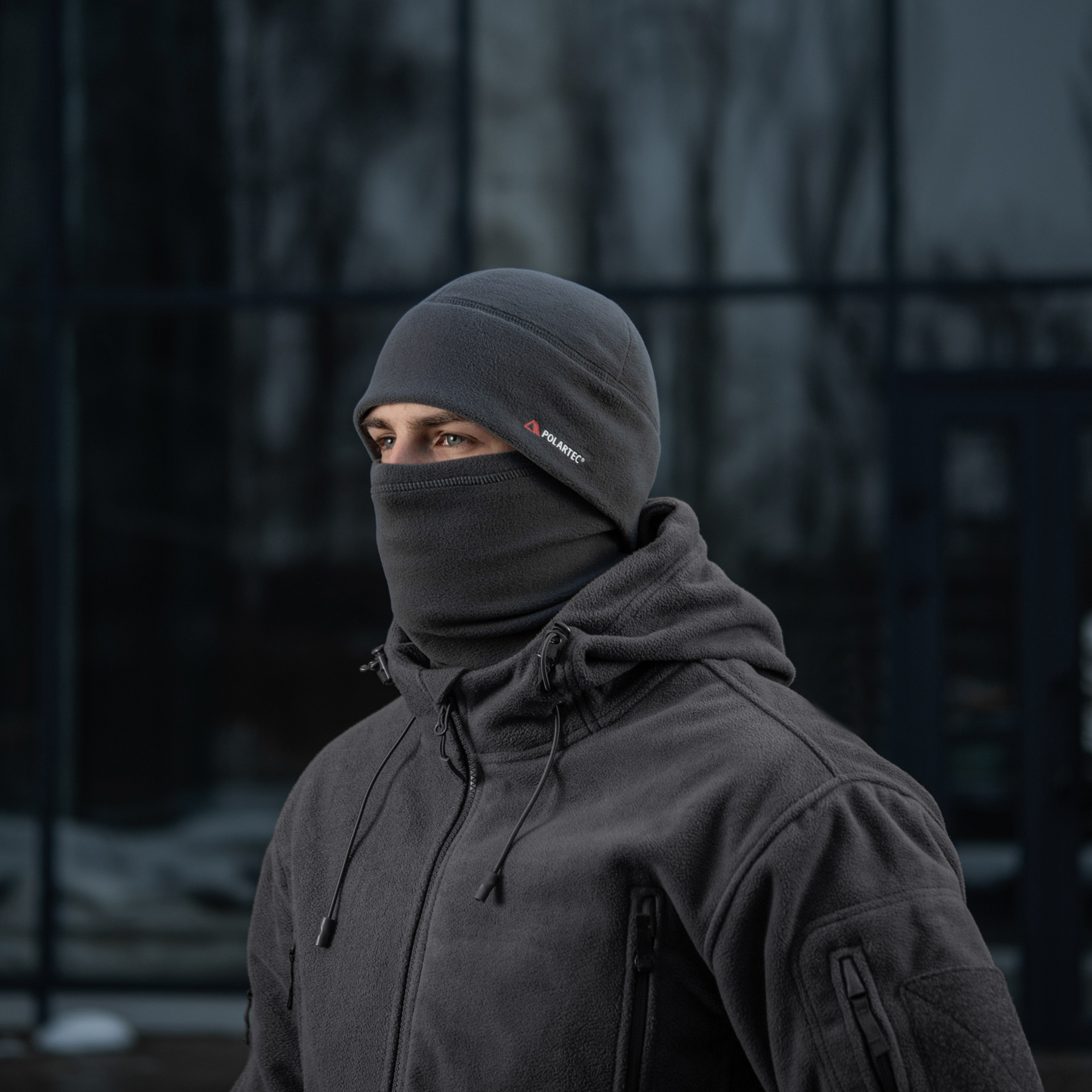 M-Tac шапка Watch Cap флис Light Polartec Dark Grey — 9