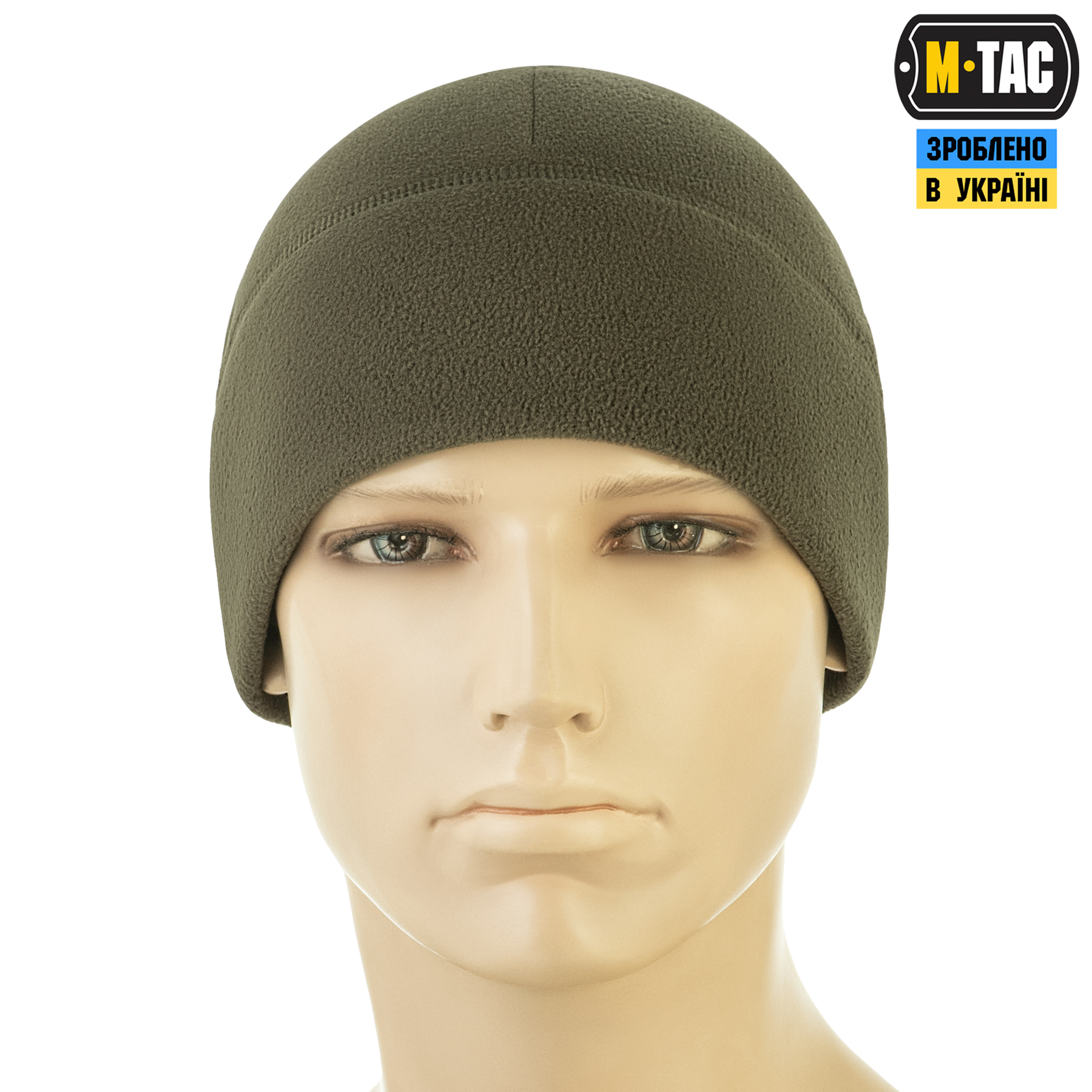 M-Tac шапка Watch Cap Elite флис (320г/м2) with Slimtex Dark Olive — 3