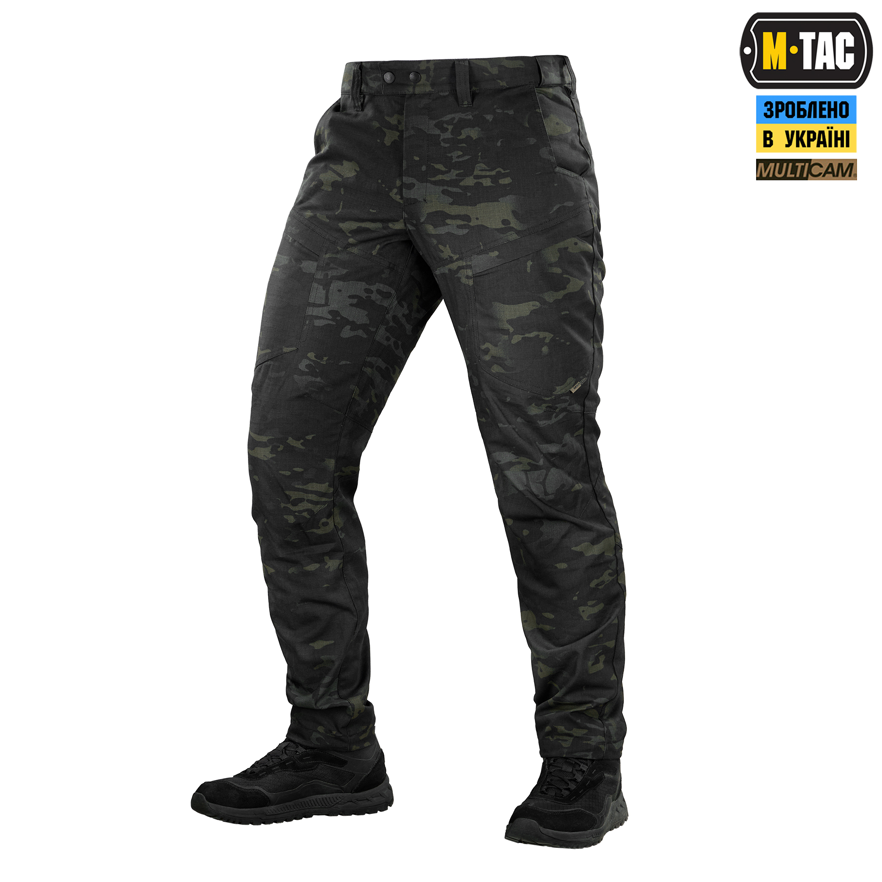 Штани M-Tac Patrol Nyco Extreme Мультикам Black (20578208-32/30) розмір 32/30 Чорний