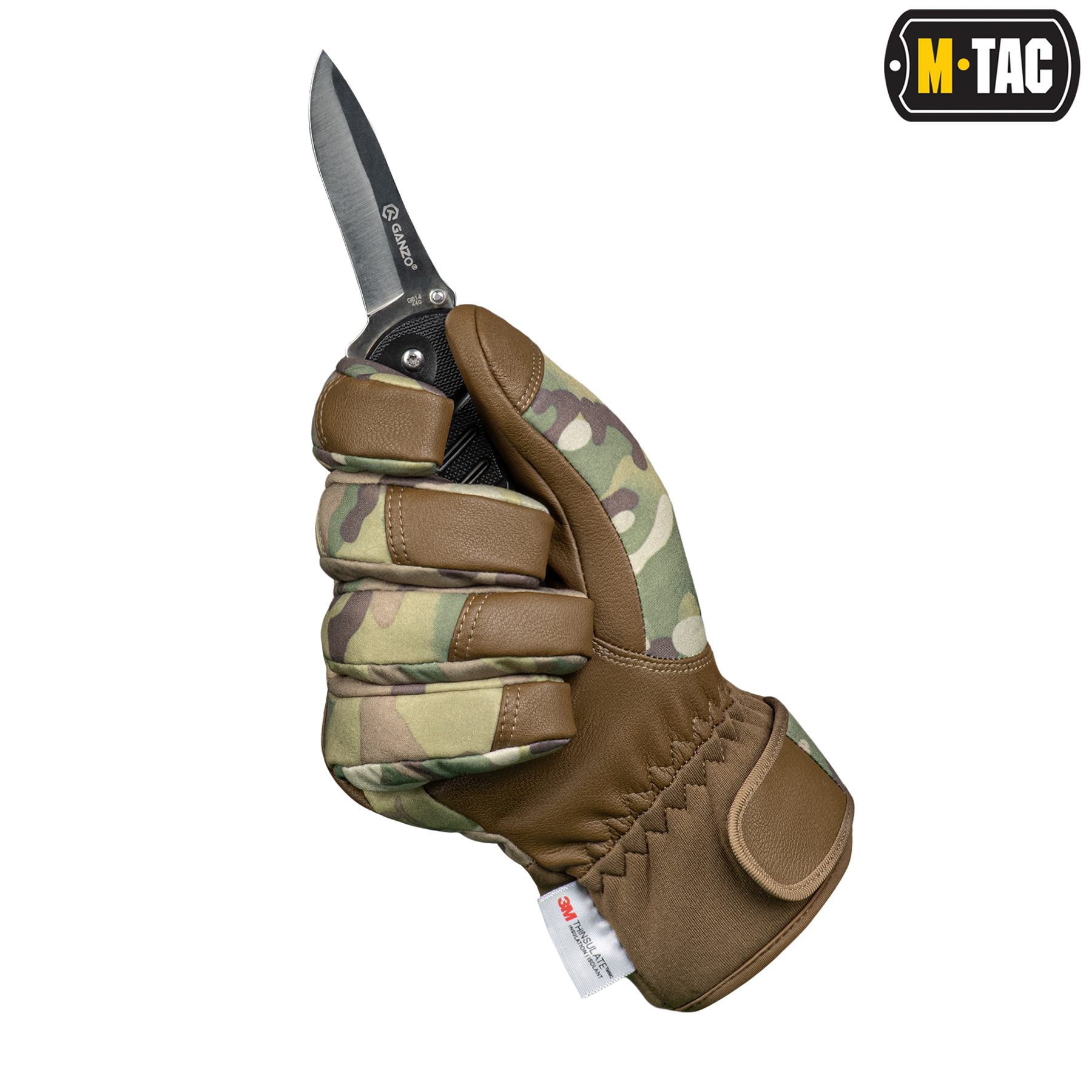 M-Tac перчатки зимние Thinsulate Pro MC — 5