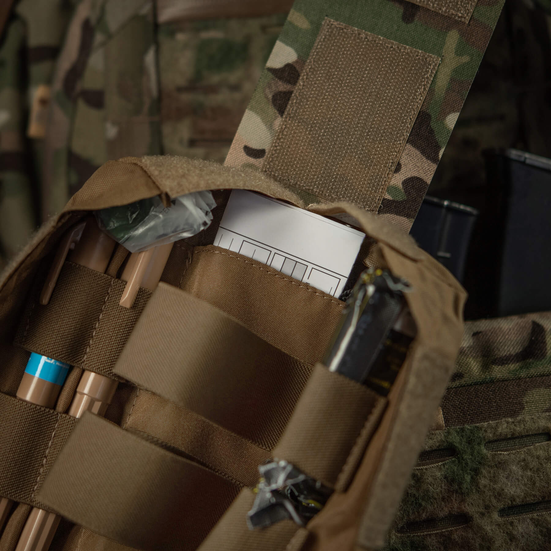 M-Tac подсумок медицинский вертикальный Small Gen.II Elite Multicam — 26