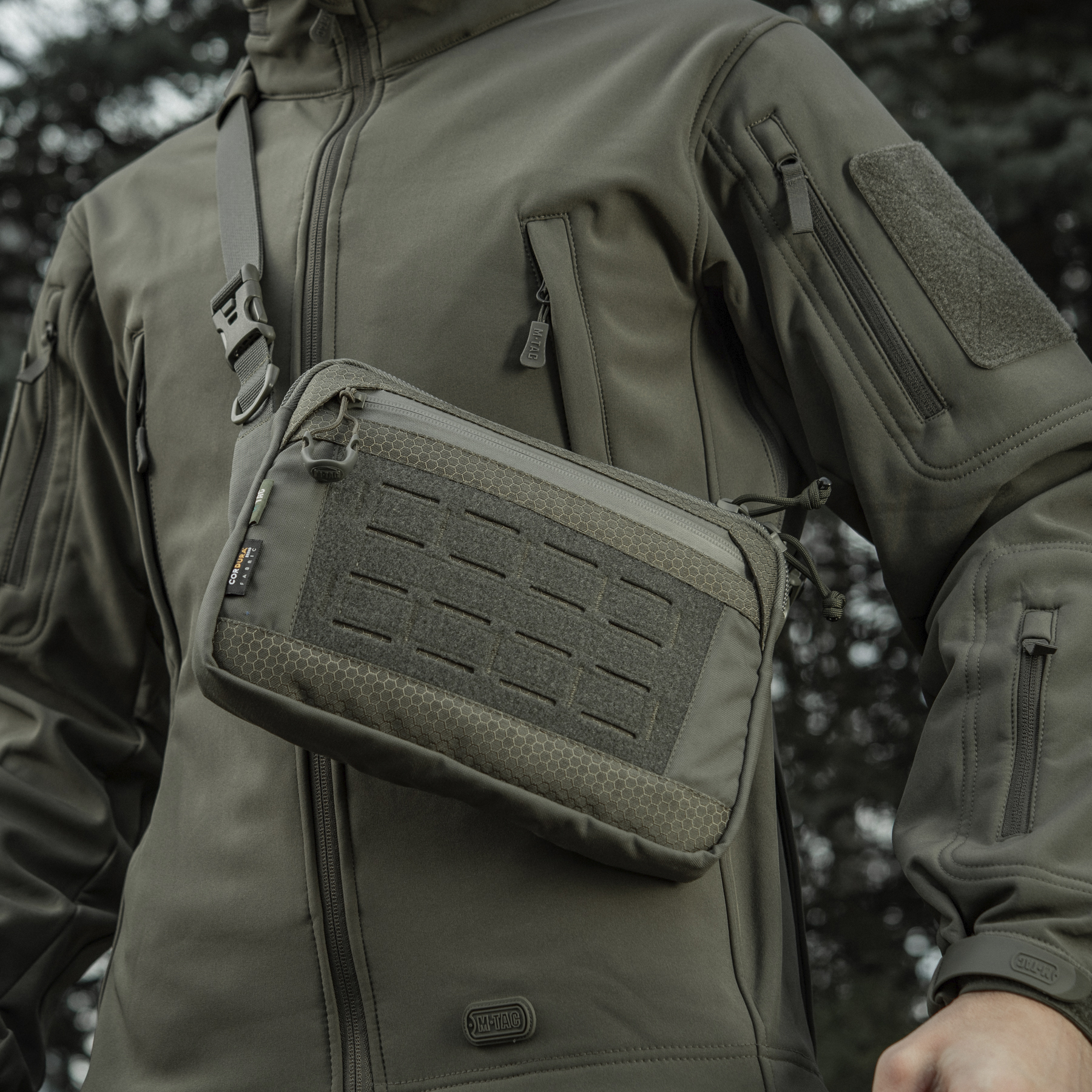 M-Tac сумка Admin Bag Elite с липучкой Ranger Green — 20