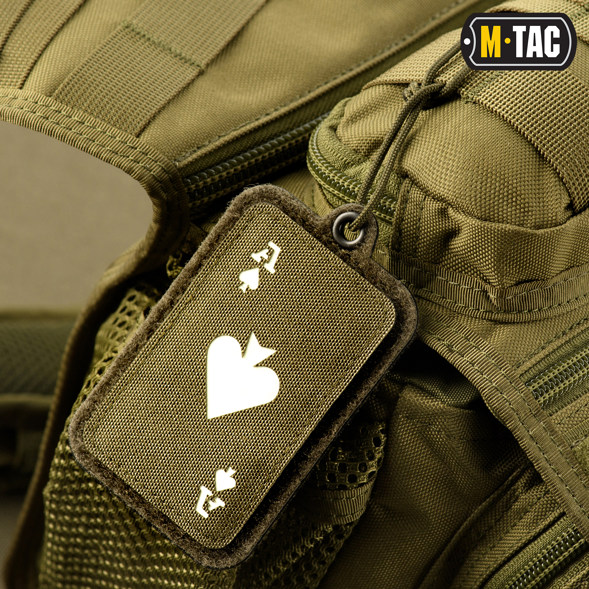 M-Tac панель для нашивок подвесная для флага Olive — 4