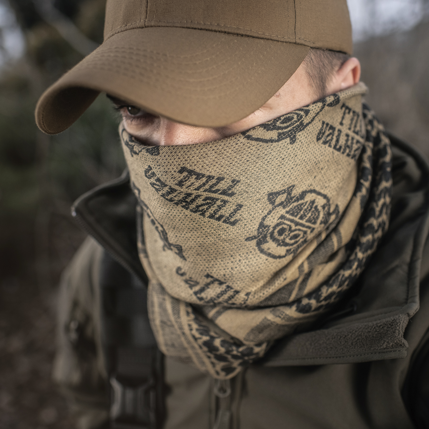 M-Tac шарф шемаг Til Valhall Coyote/Black — 7