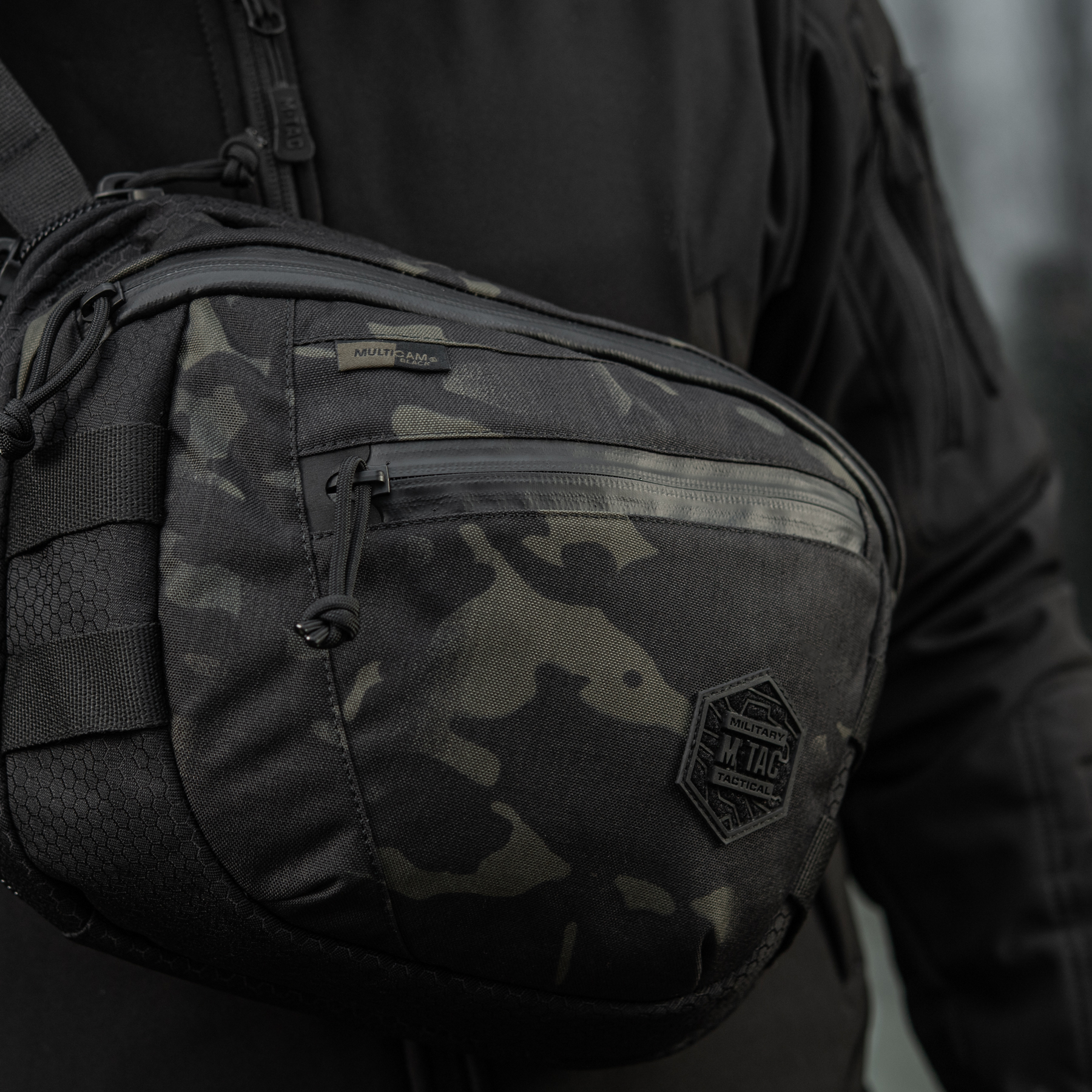 M-Tac сумка Sphaera Hex Hardsling Bag Large Elite Multicam Black/Black — 17