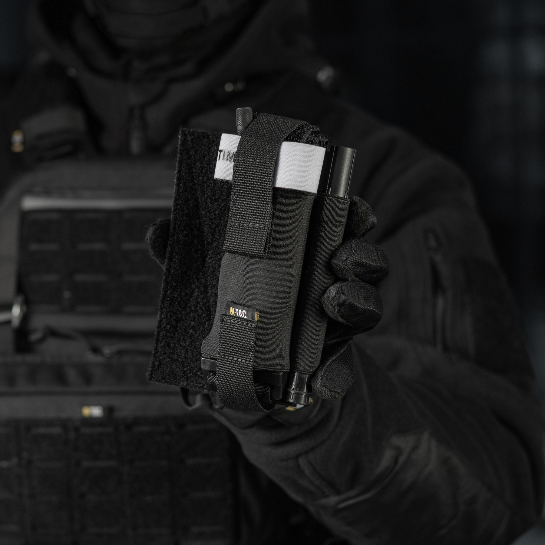 M-Tac подсумок для турникета эластичный на липучке Gen.III Black — 21
