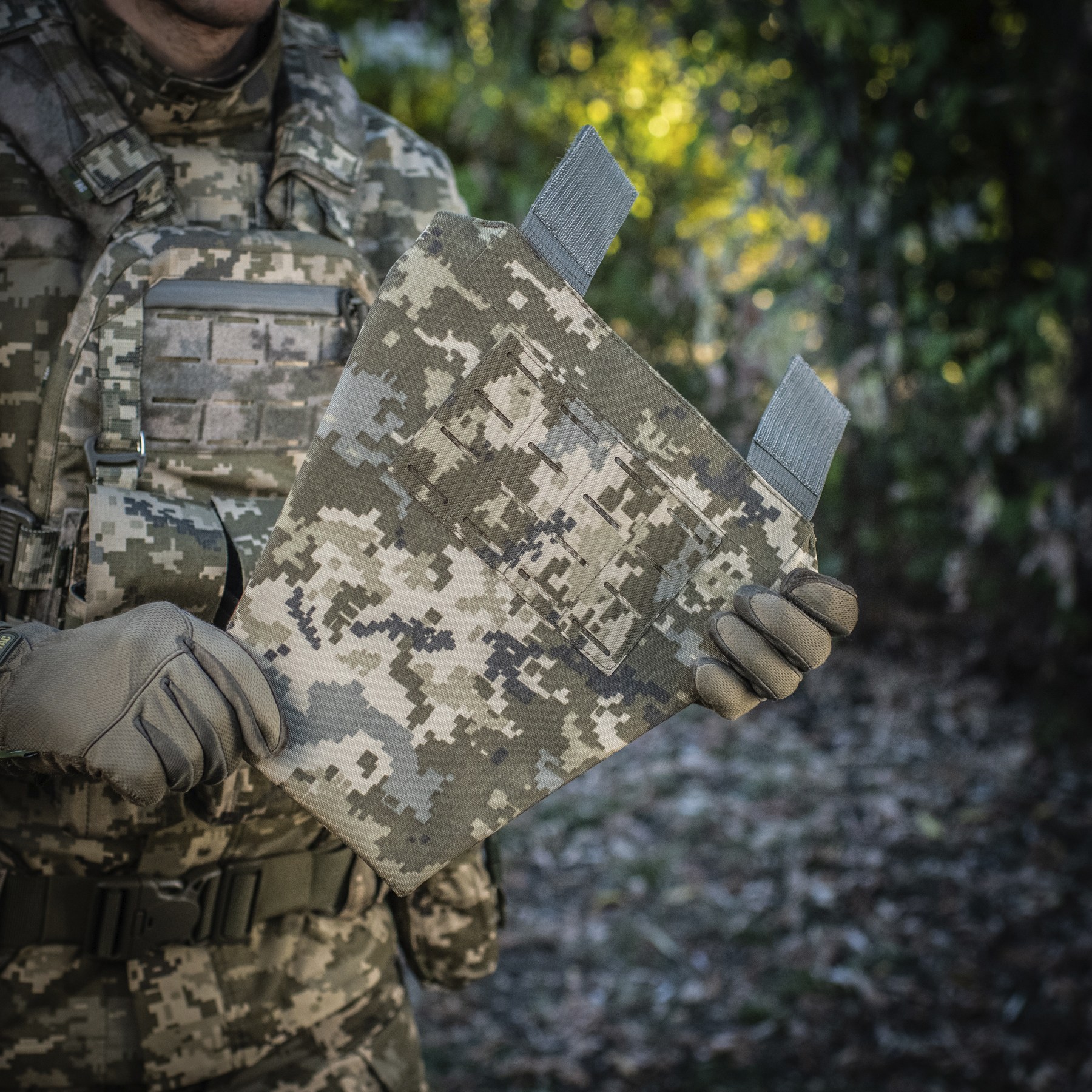 M-Tac фартук противоосколочный с баллистическим пакетом 1 класс (FMS) Laser Cut MM14 — 19