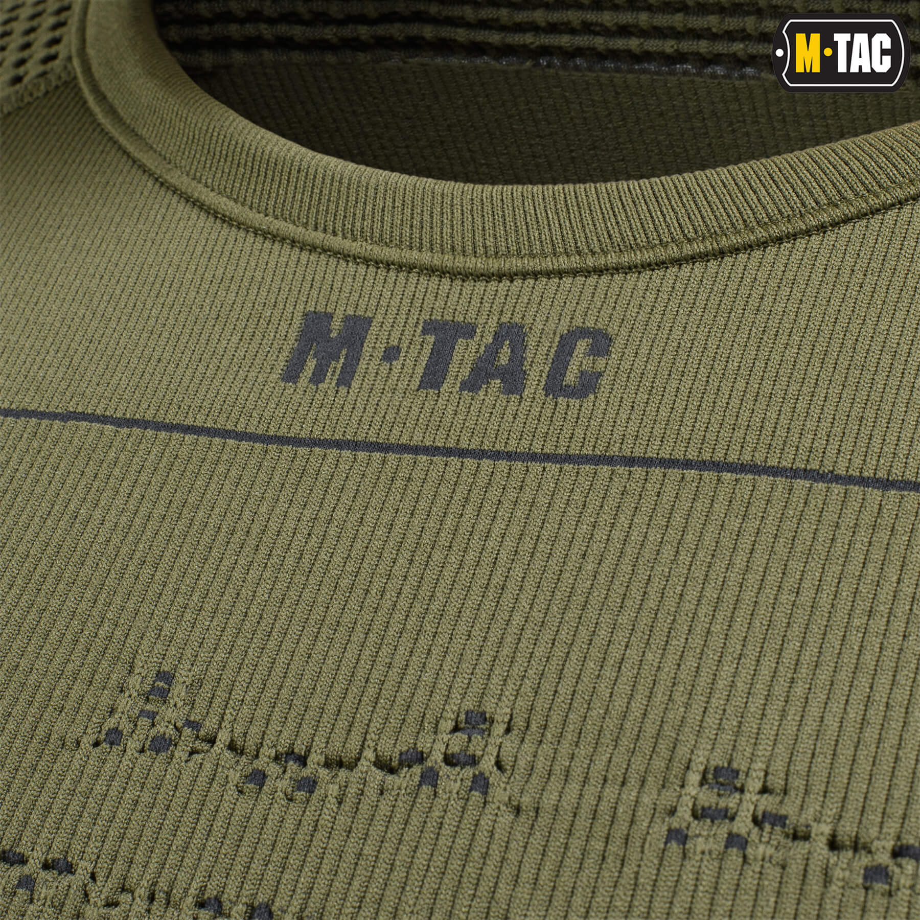 M-Tac терморубашка компрессионная Ranger Green/Dark Grey — 6