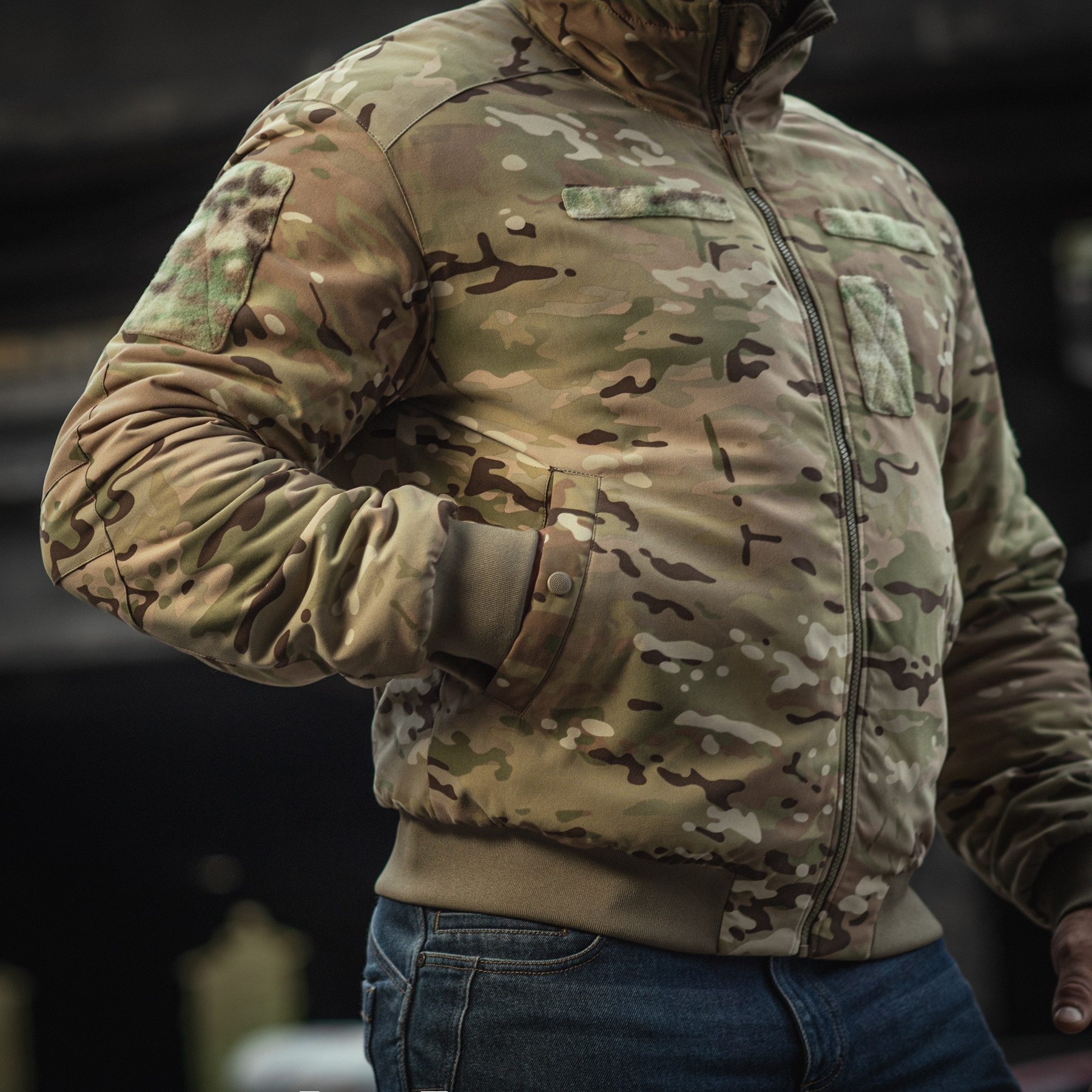 M-Tac куртка MA-1 Hooded Military Primaloft MC — 32