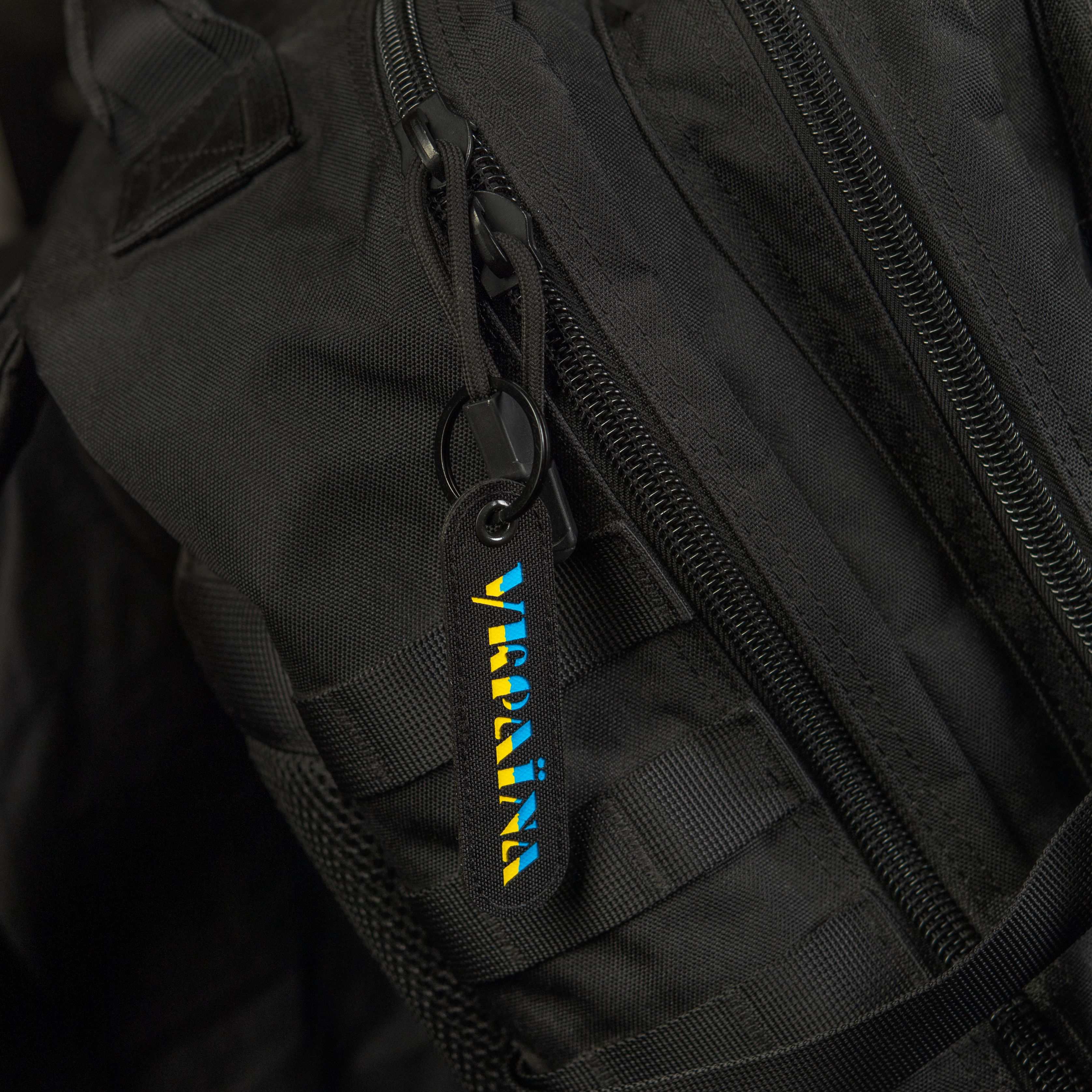 M-Tac брелок Україна Black/Yellow/Blue — 15