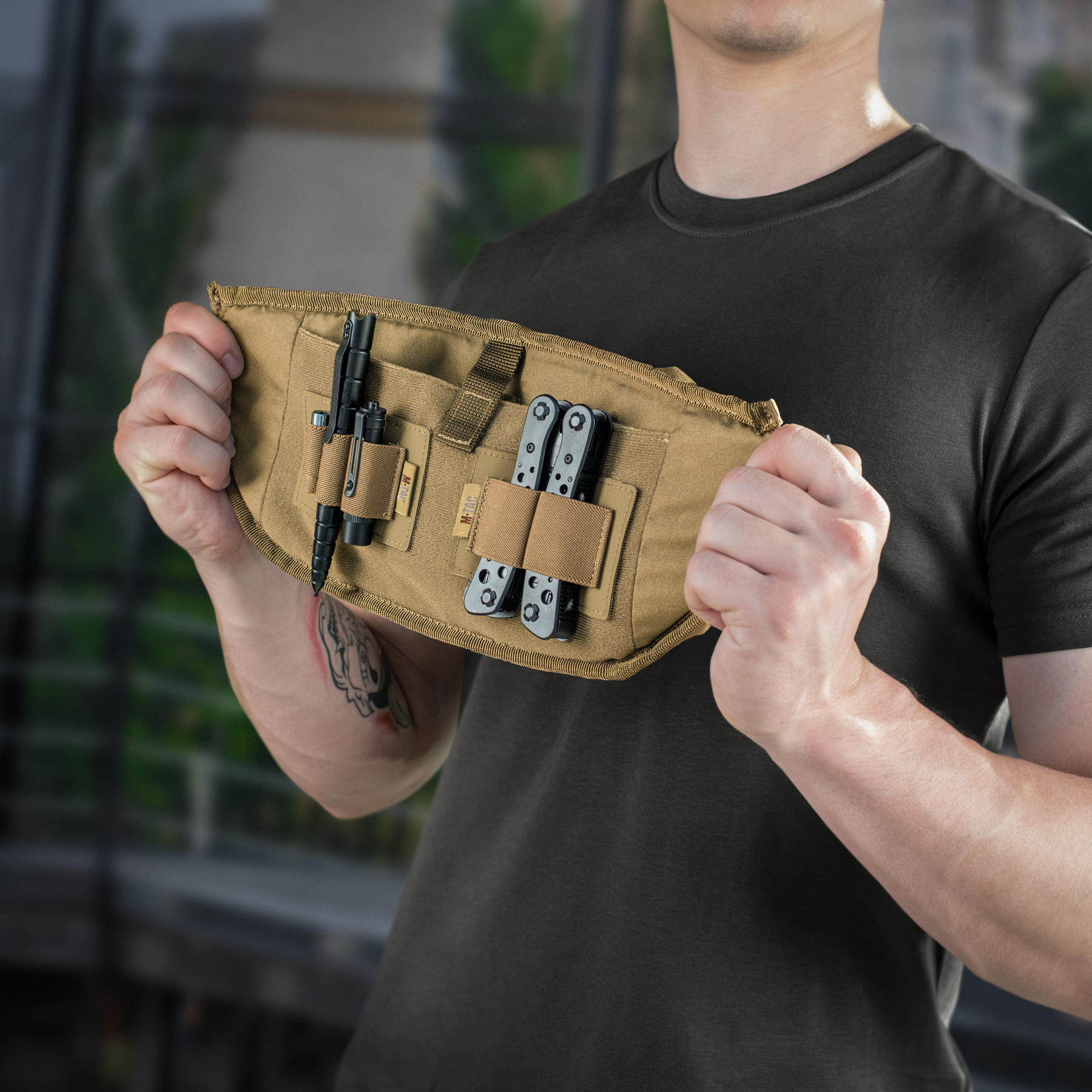 M-Tac сумка Waist Bag Elite Hex Coyote — 15