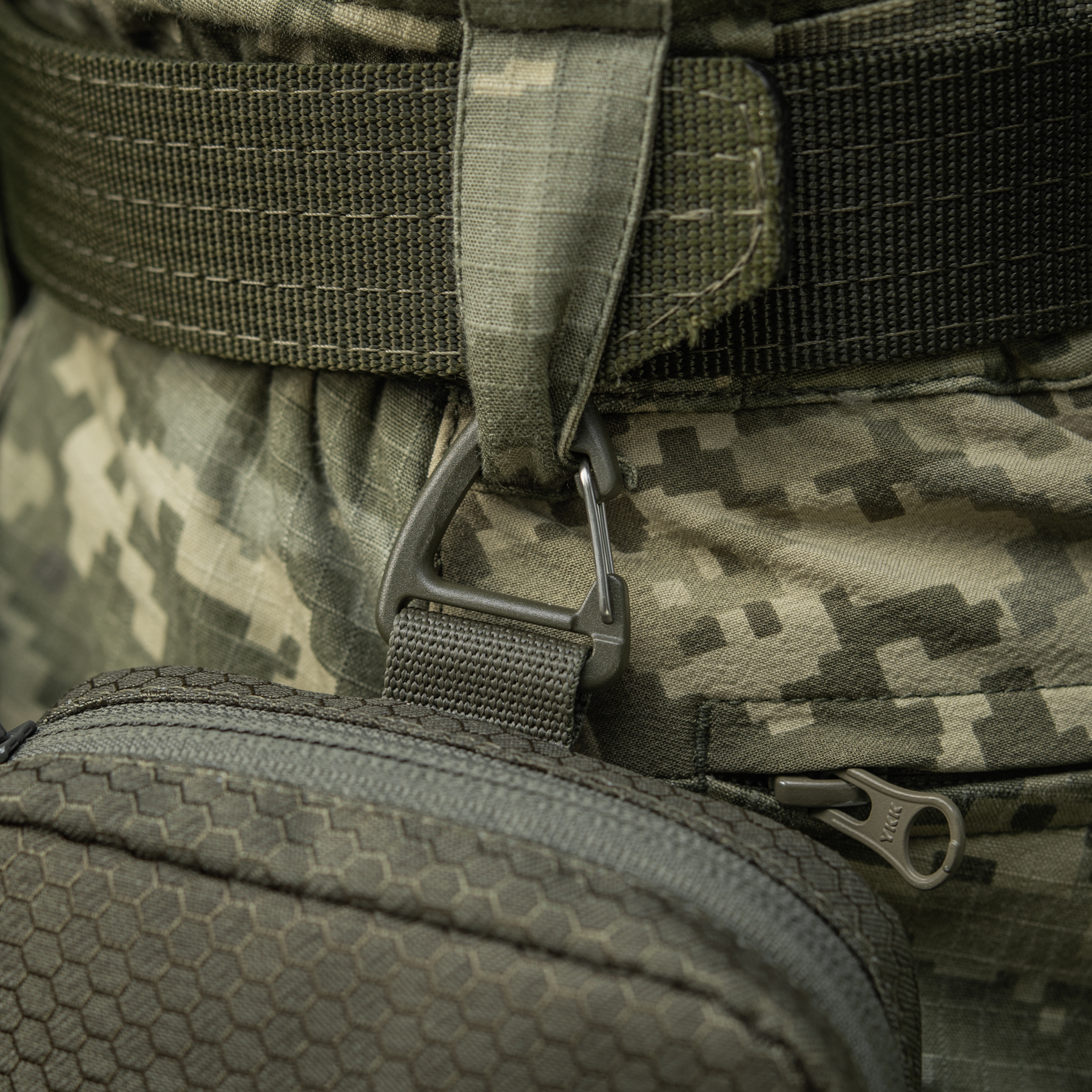 M-Tac EDC Pocket HEX Elite Ranger Green — 18