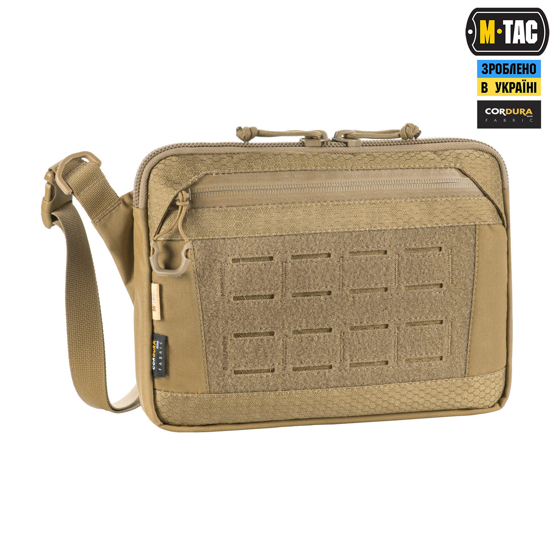 M-Tac сумка Admin Bag Elite с липучкой Coyote — 4