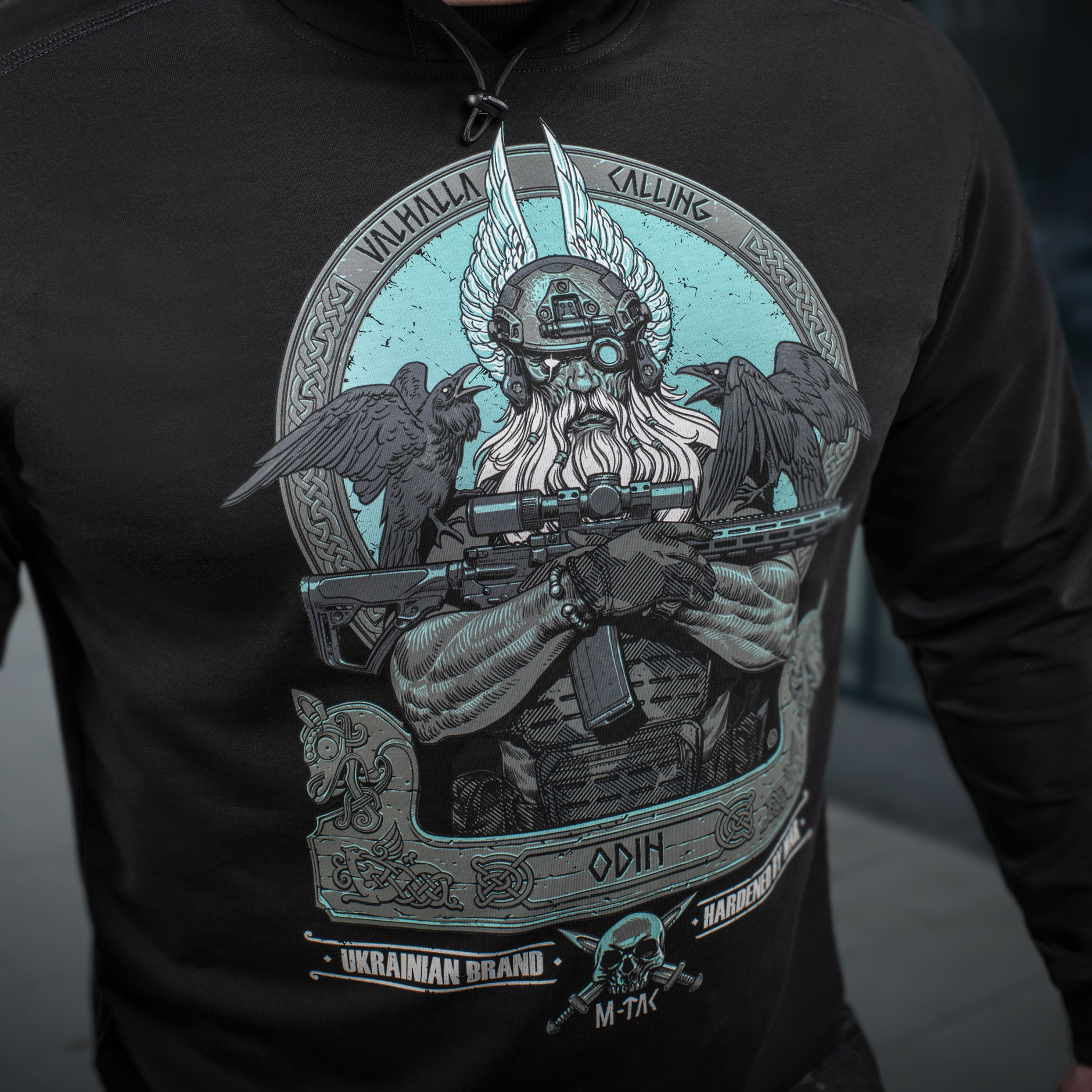 M-Tac кофта Hoodie Odin Mystery Black — 15
