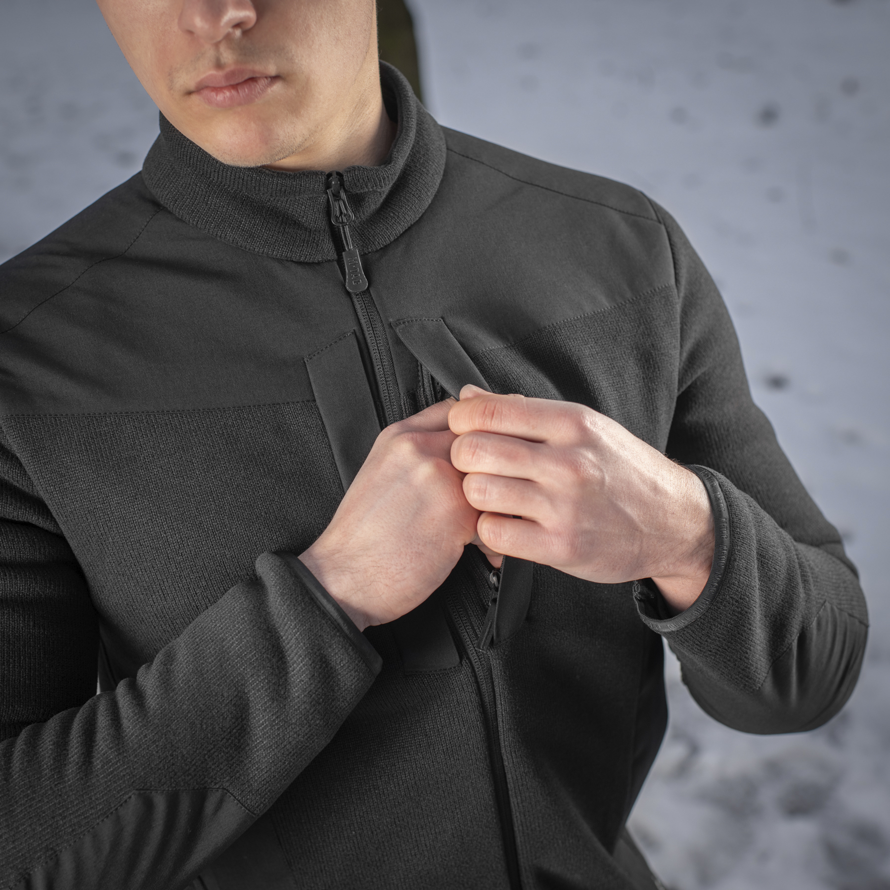 M-Tac кофта Senator Fleece Polartec Black — 11