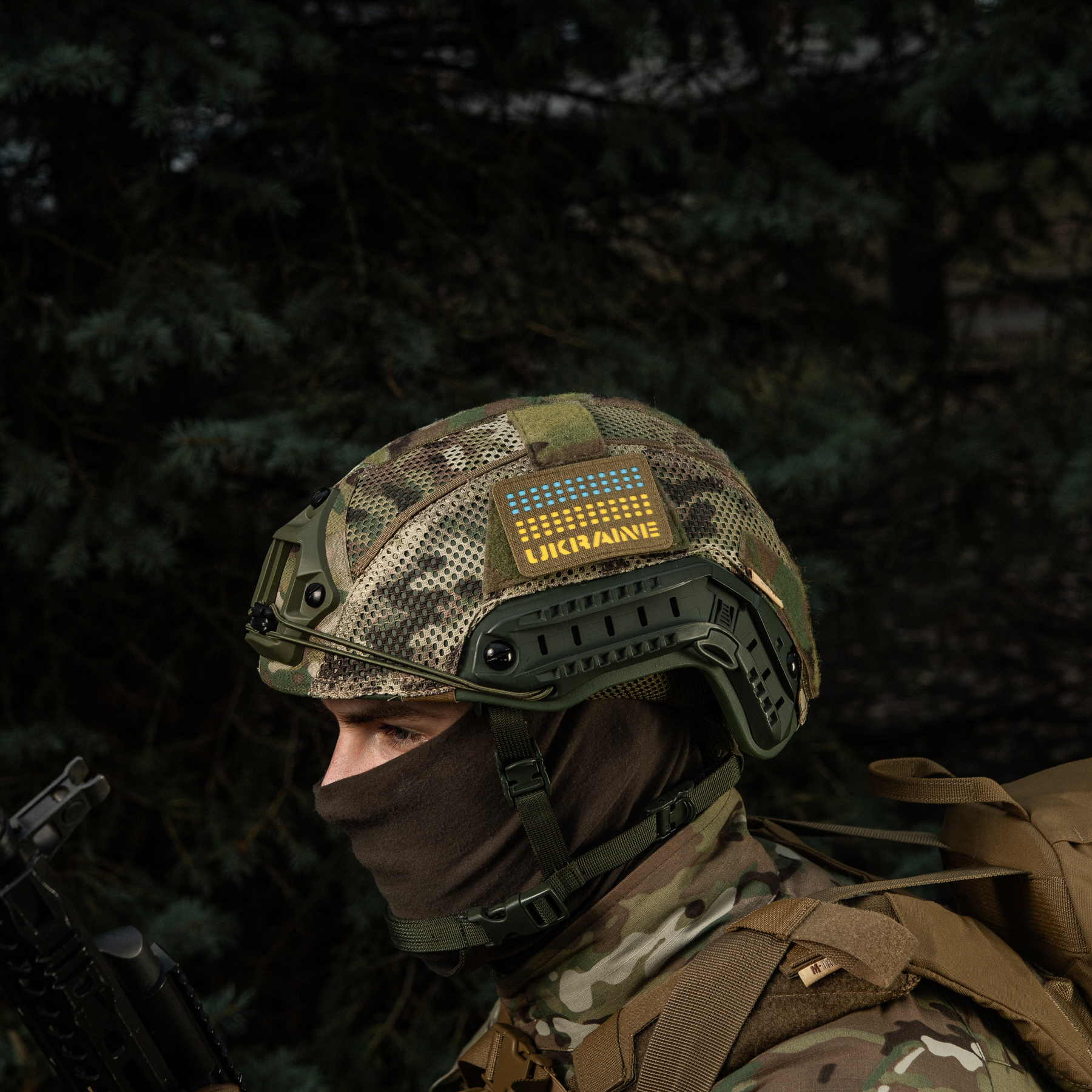 M-Tac нашивка Ukraine Laser Cut Coyote/Yellow/Blue/GID — 14