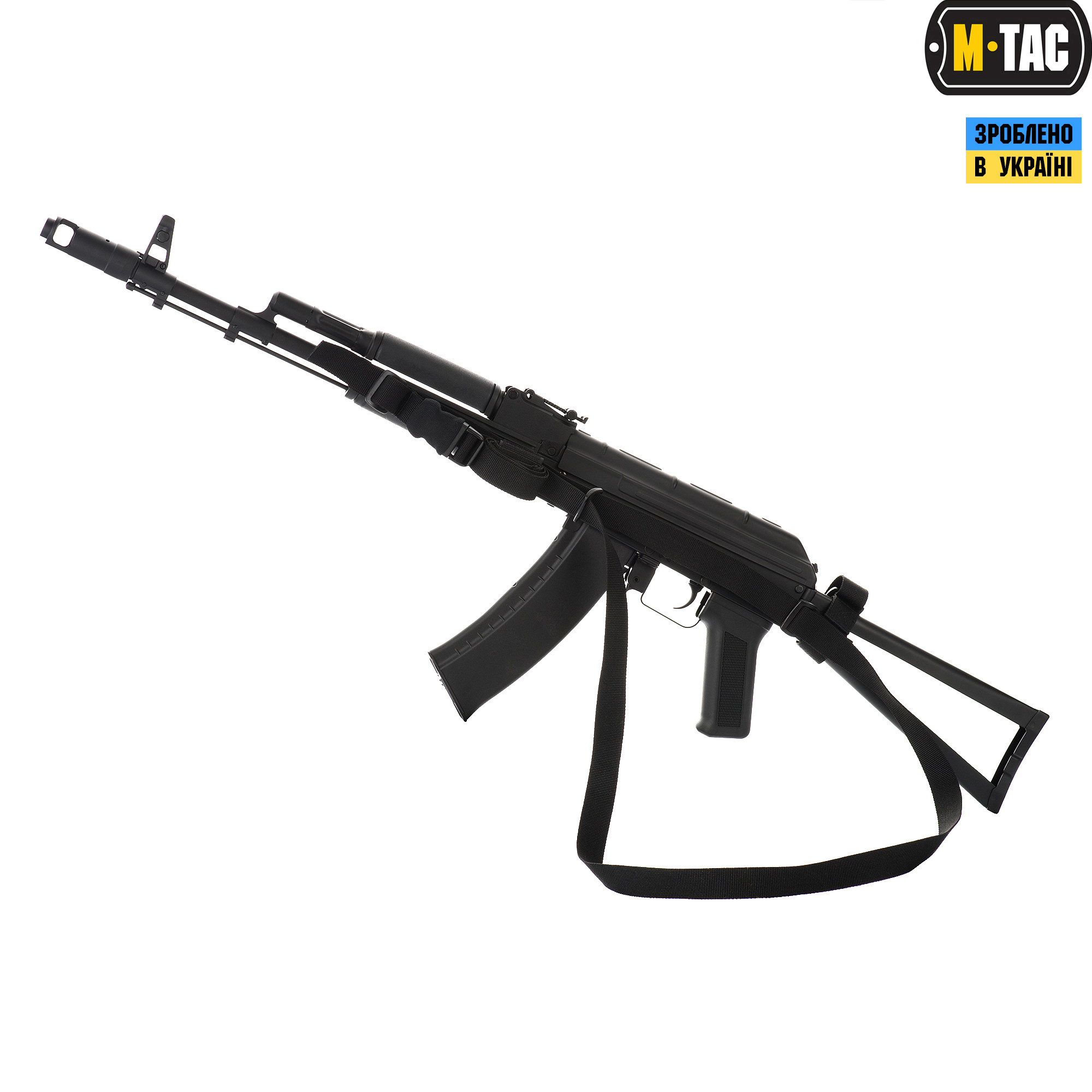 M-Tac ремень оружейный трехточечный Black — 2