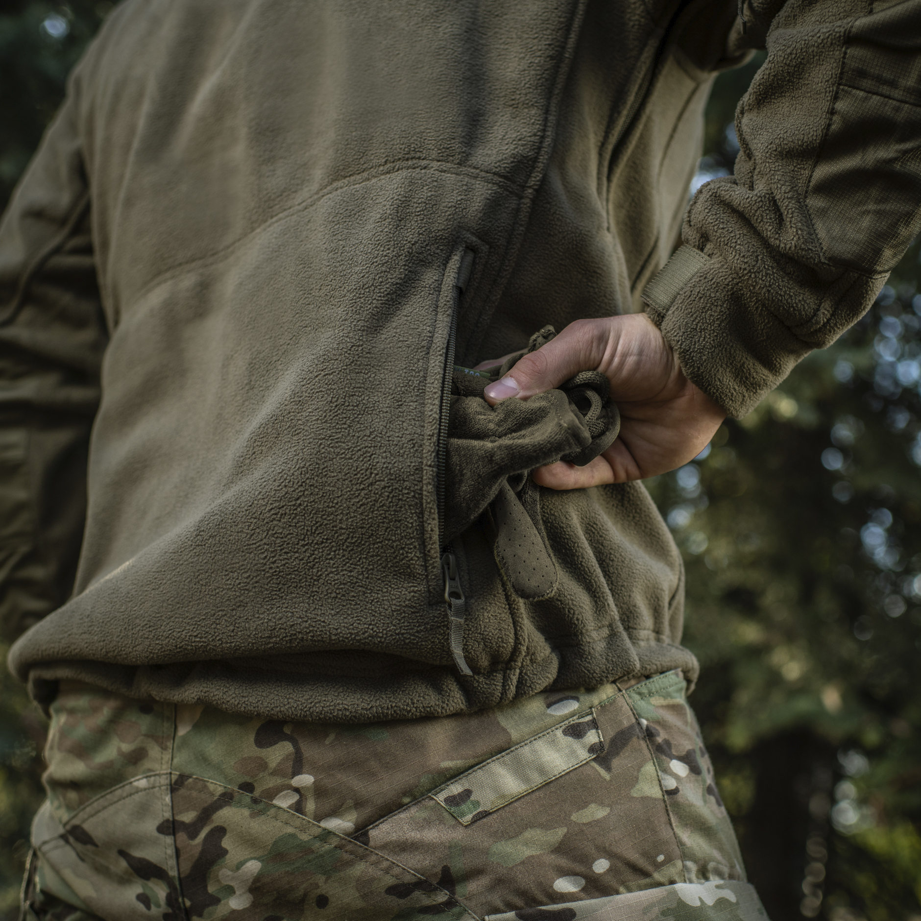 M-Tac куртка флисовая Windblock Division Gen.II Dark Olive — 28