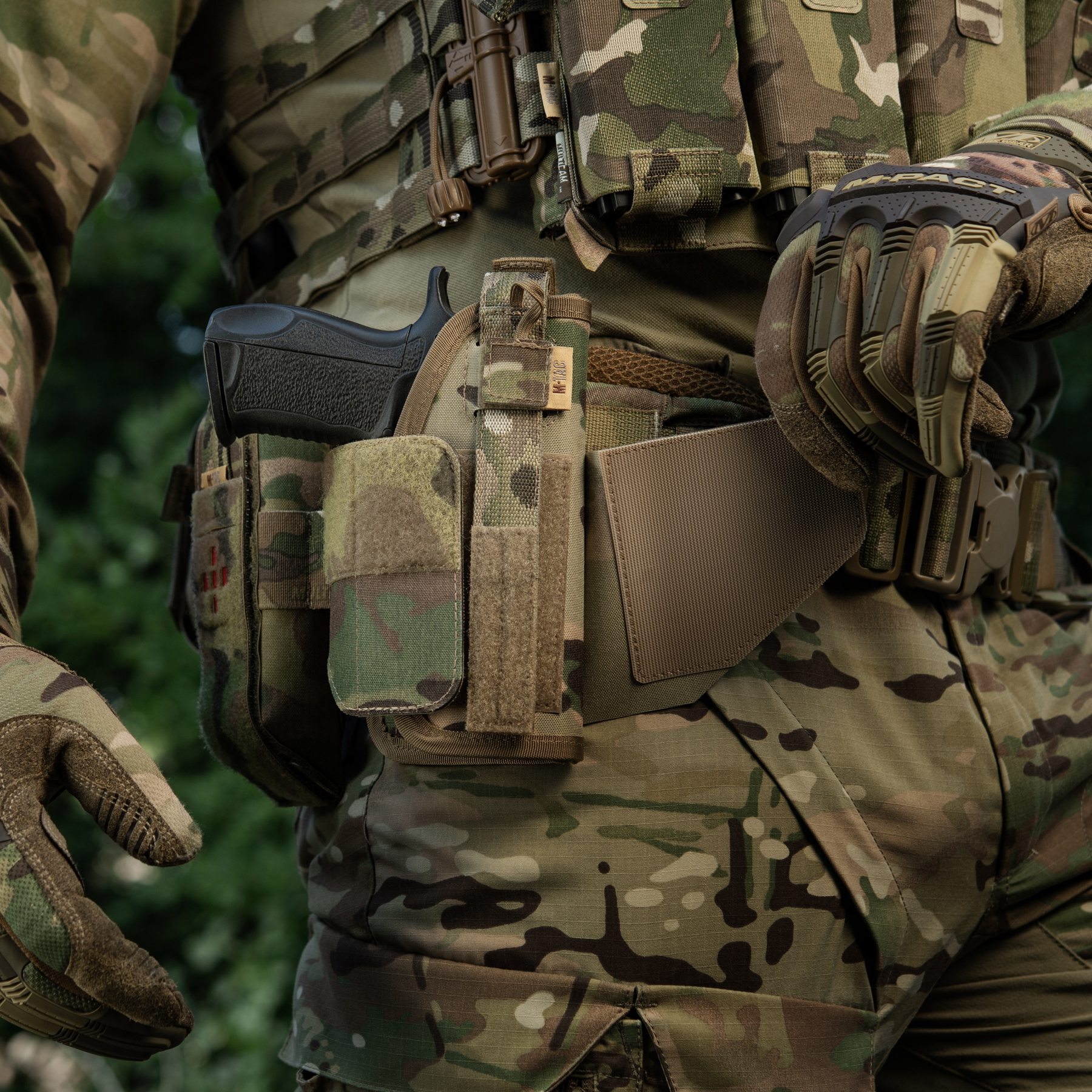 M-Tac кобура универсальная Elite Rights Multicam — 16
