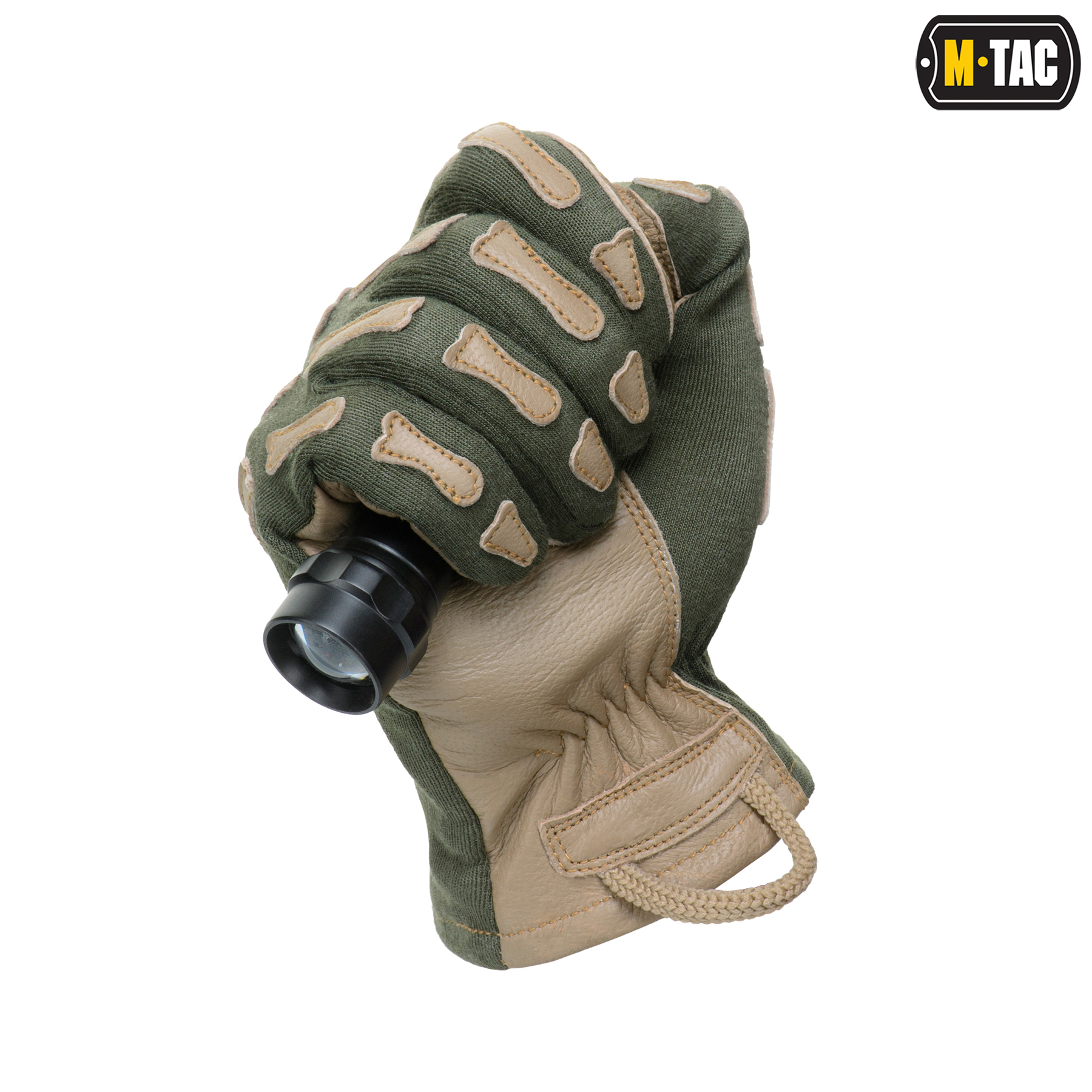 M-Tac перчатки Skeleton Nomex Olive/Coyote — 5