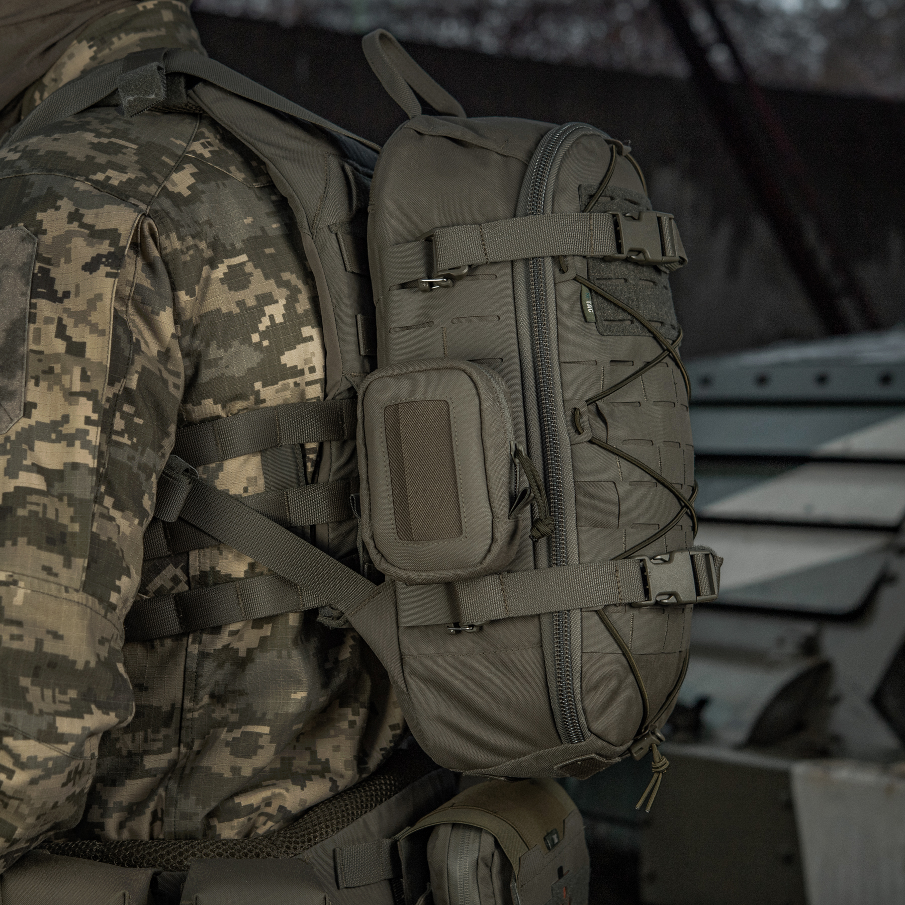 M-Tac подсумок для медицинских перчаток Elite Ranger Green — 10