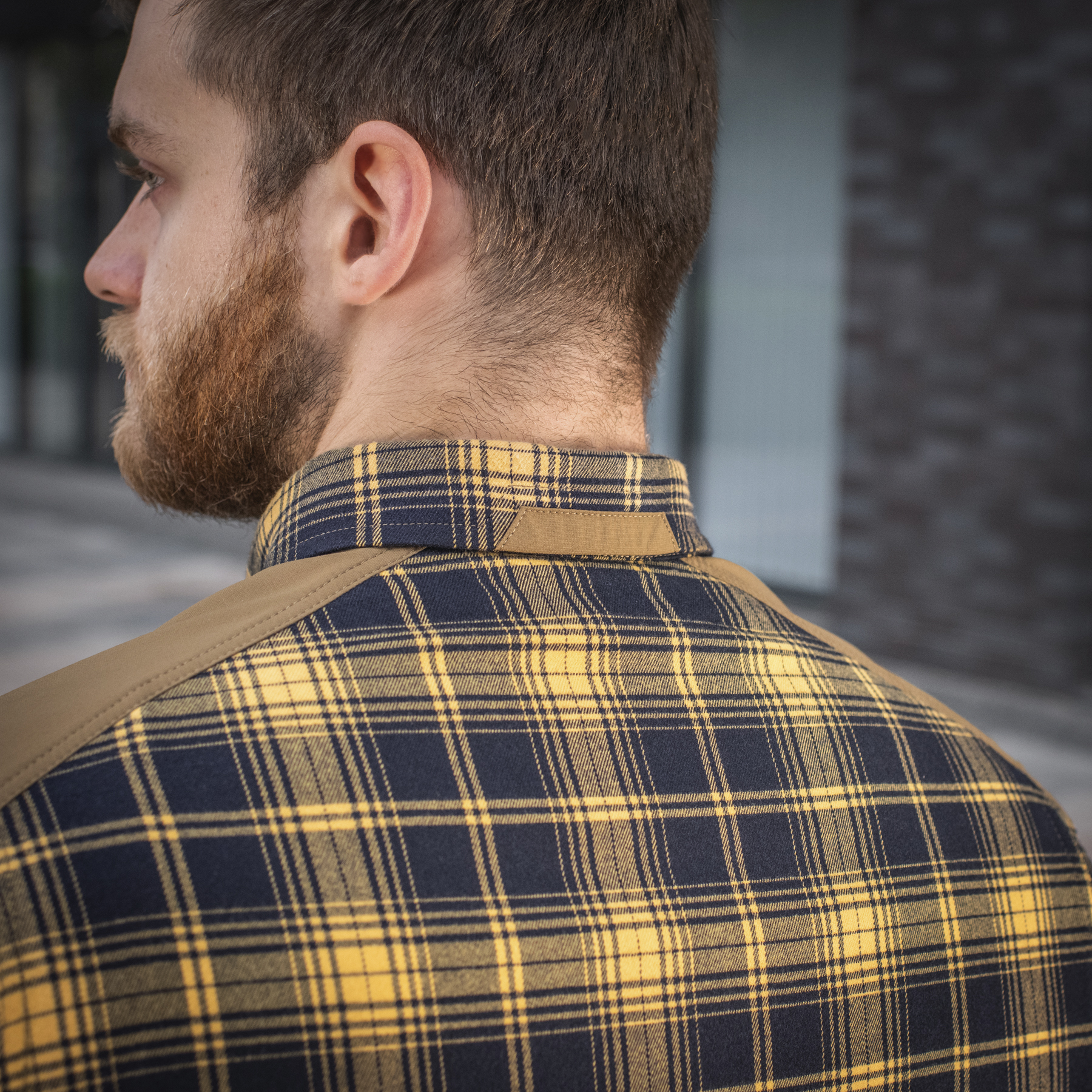 M-Tac рубашка Redneck Shirt Navy Blue/Yellow — 13