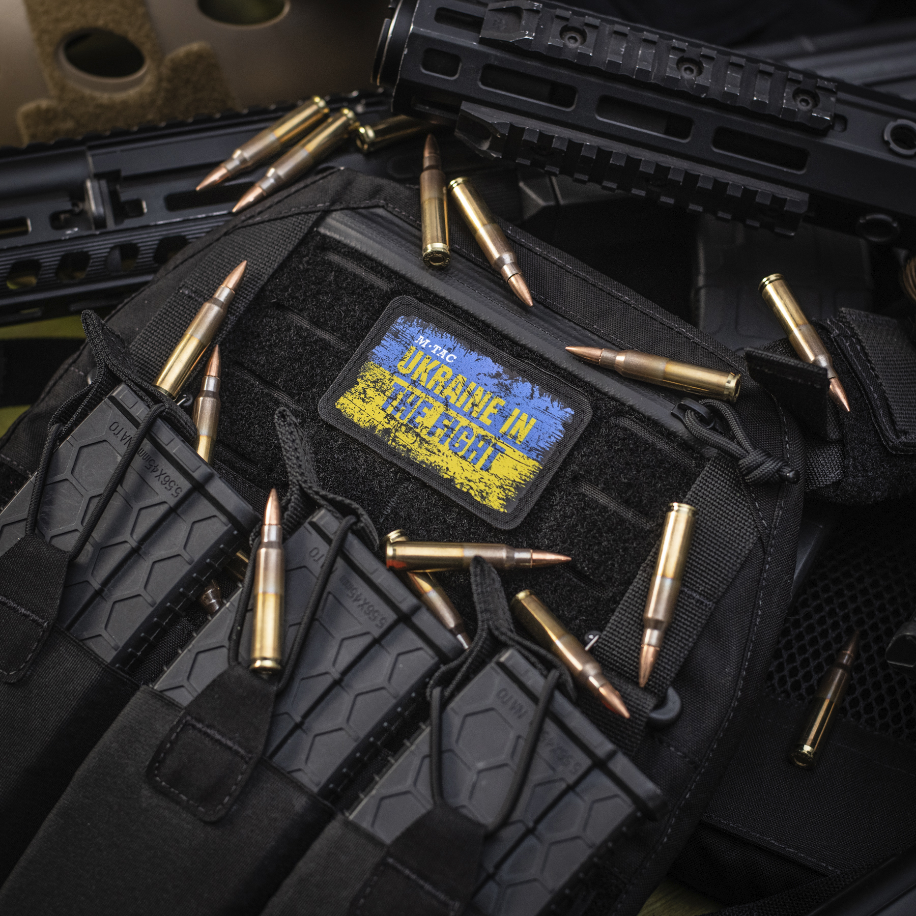 M-Tac нашивка Ukraine in the Fight (80х50 мм) — 6