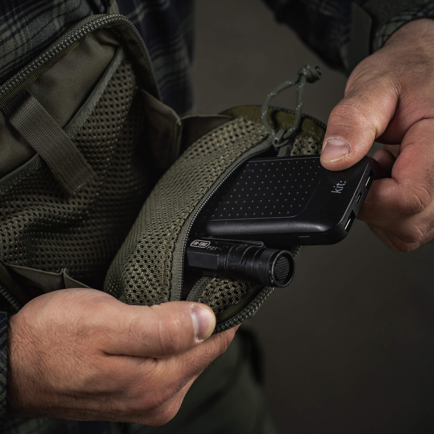 M-Tac сумка Pocket Bag Hardsling Lite-C Elite Ranger Green — 31