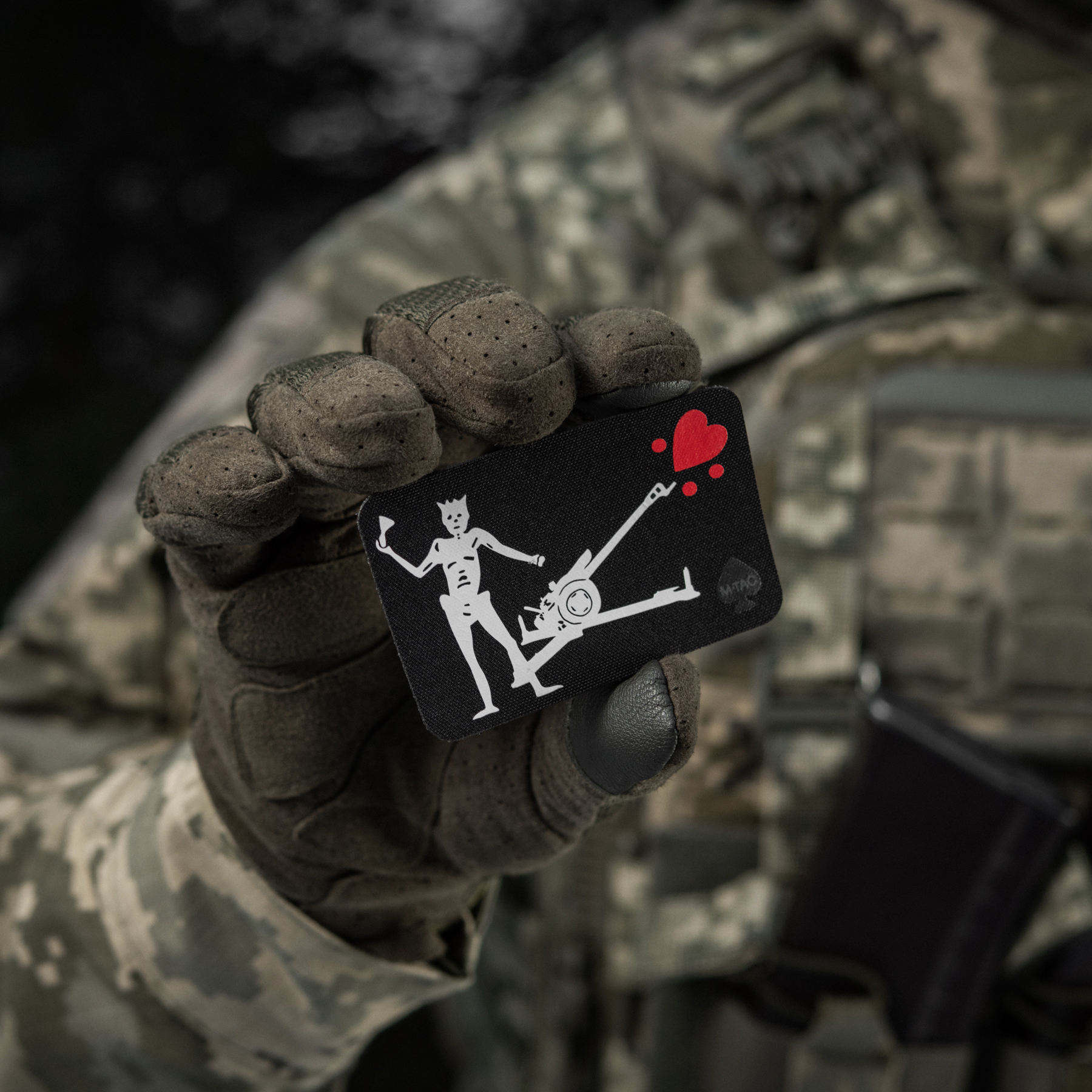 M-Tac нашивка прапор Чорна Борода Д-30 Black — 8