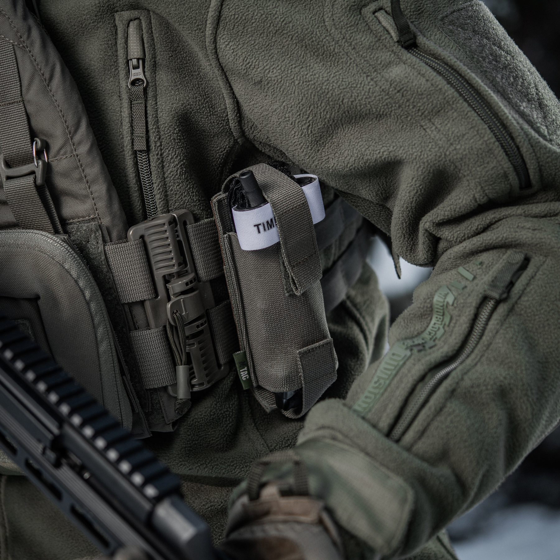 M-Tac подсумок для турникета эластичный на MOLLE Gen.III Ranger Green — 12