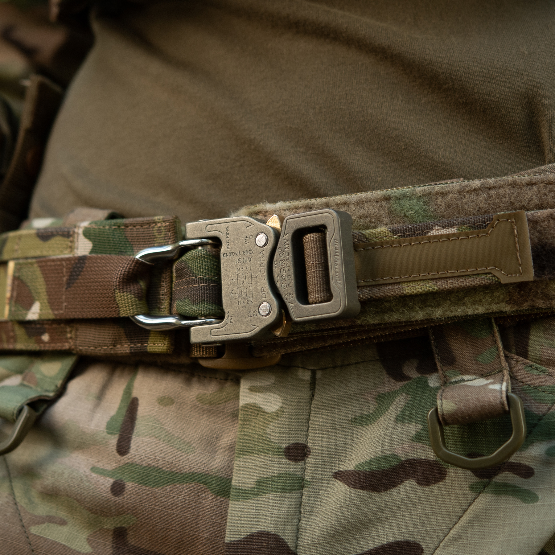 M-Tac ремень Range Belt D-Ring Cobra Buckle Gen.IV Multicam — 12