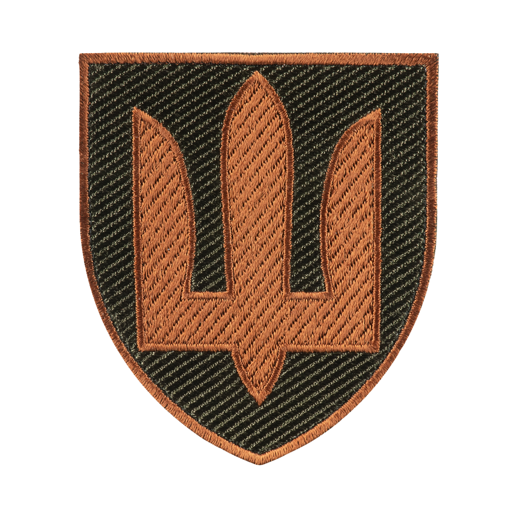 Шеврон Мед. Служба тризуб кольоровий — 2