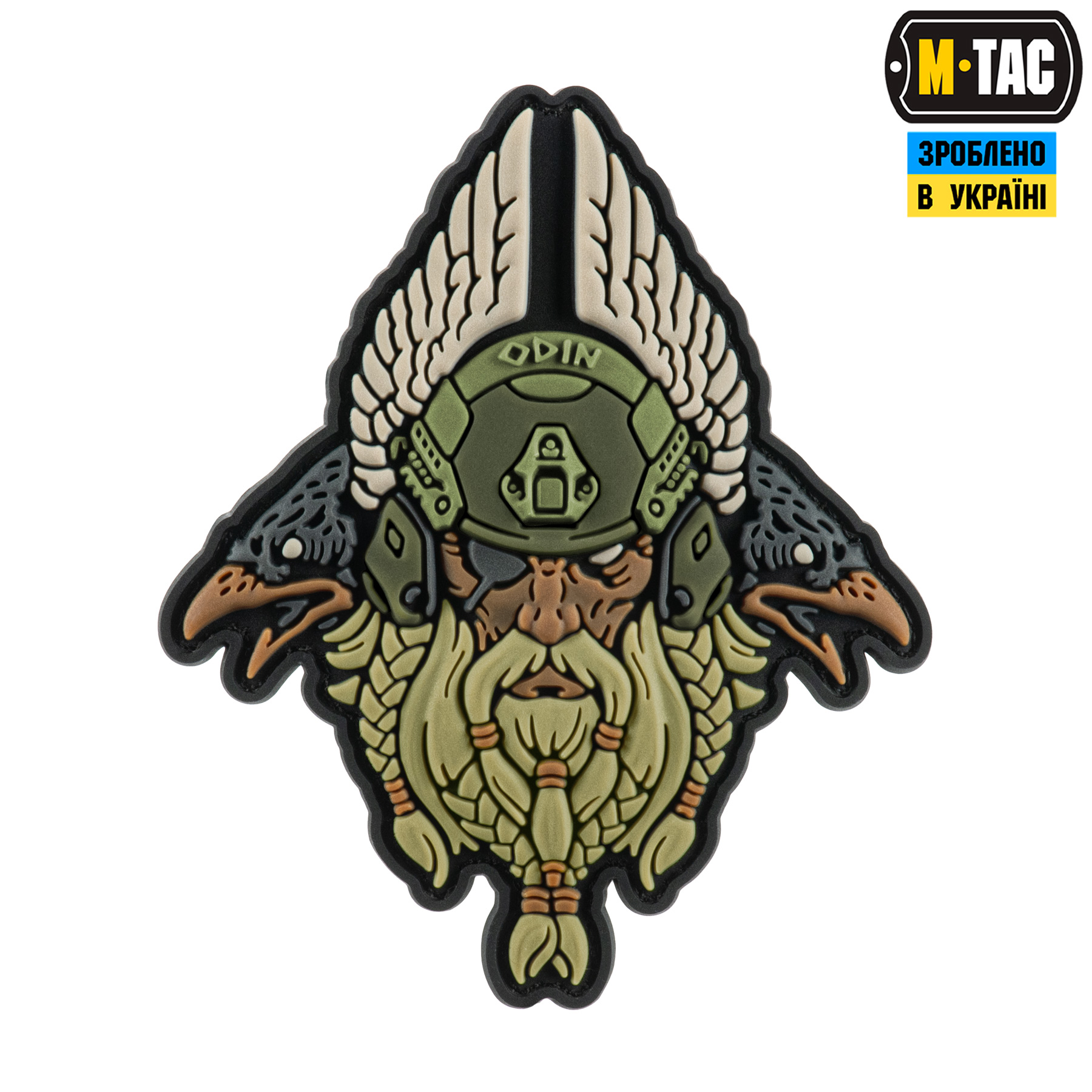 M-Tac нашивка Odin 3D PVC Olive — 2