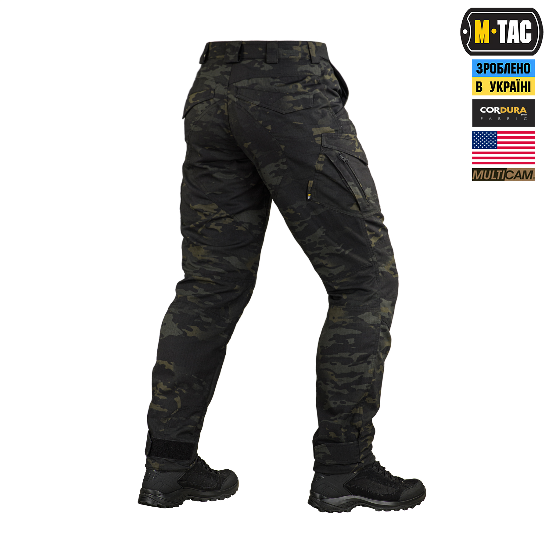 M-Tac брюки Aggressor Elite NYCO Extreme Multicam Black — 6