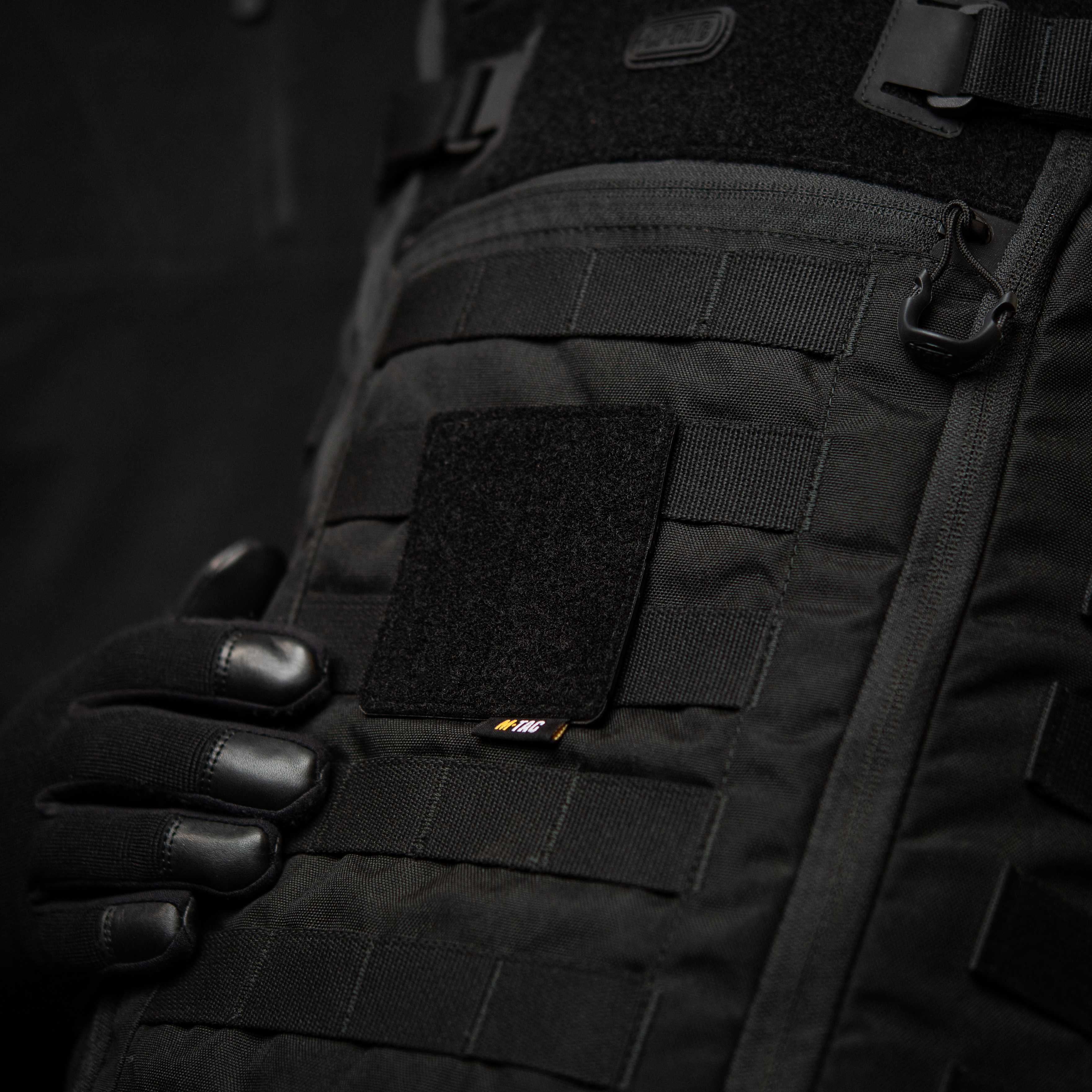 M-Tac панель для нашивок на MOLLE 80x85 Black — 9