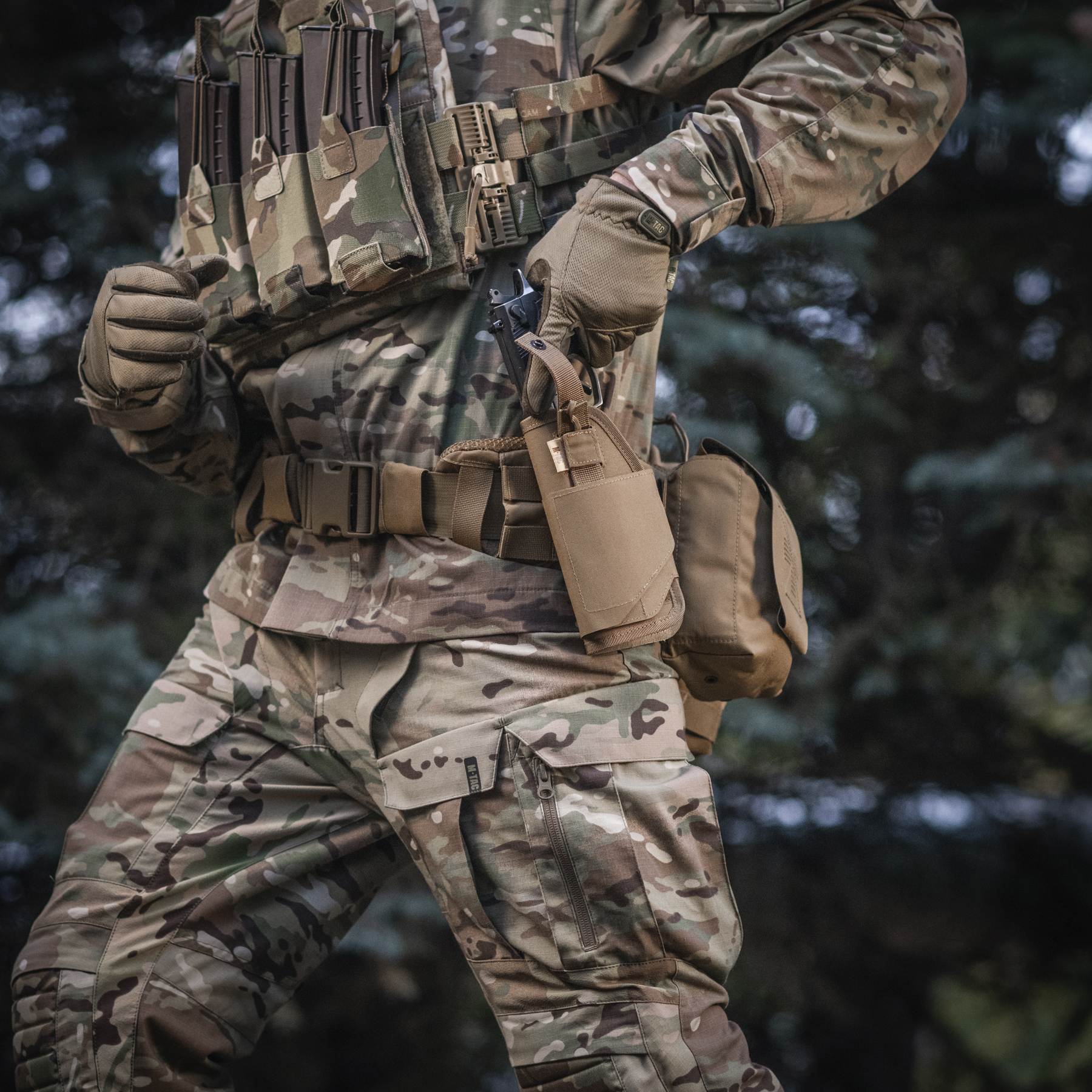 M-Tac кобура универсальная Elite Left Coyote — 12