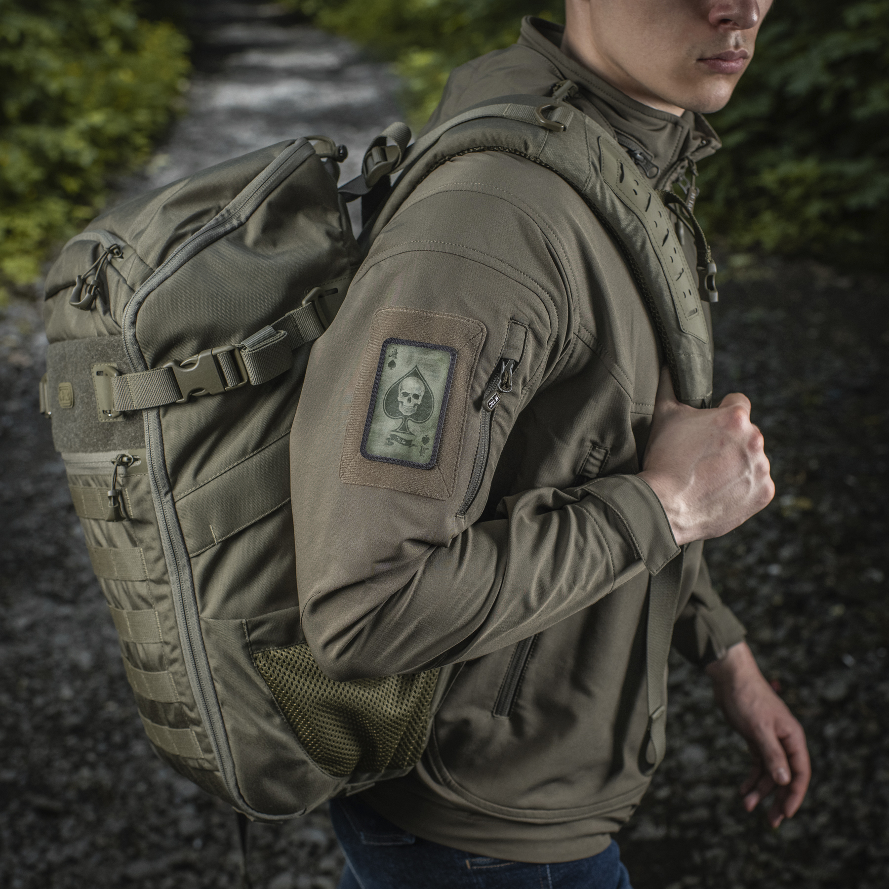 M-Tac нашивка Ace of Spades Ranger Green/Black — 4