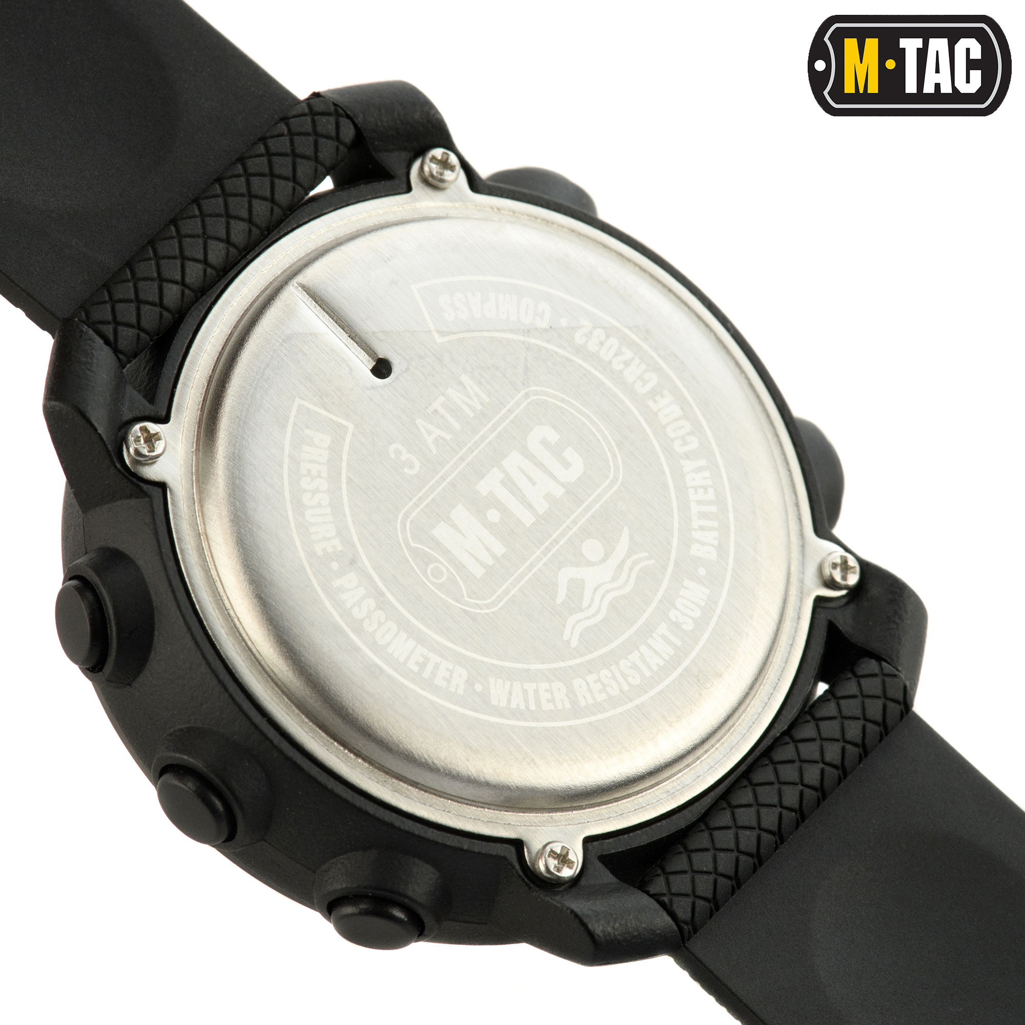 M-Tac часы тактические мультифункциональные Black — 5