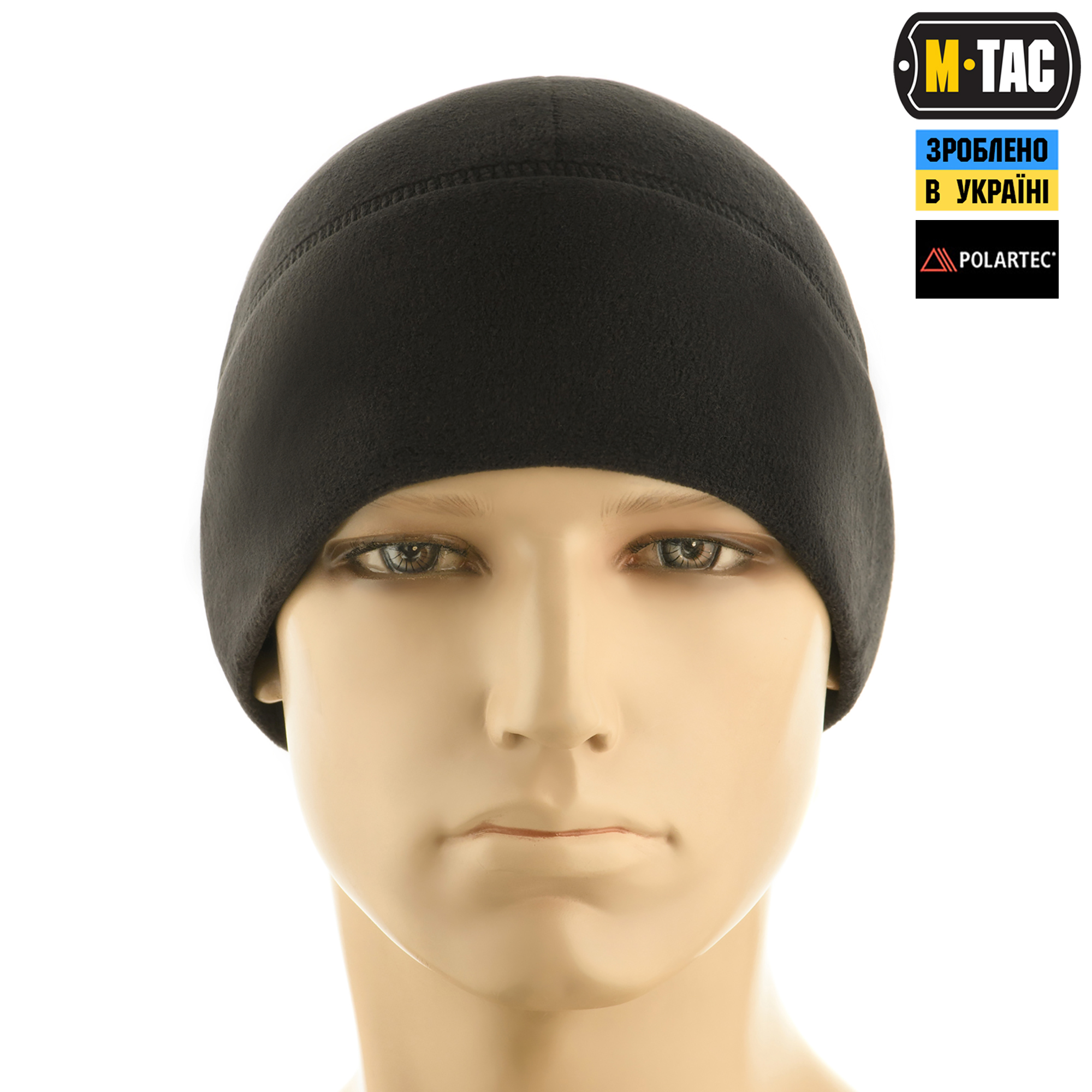 M-Tac шапка Watch Cap флис Light Polartec Gen.II Black — 3