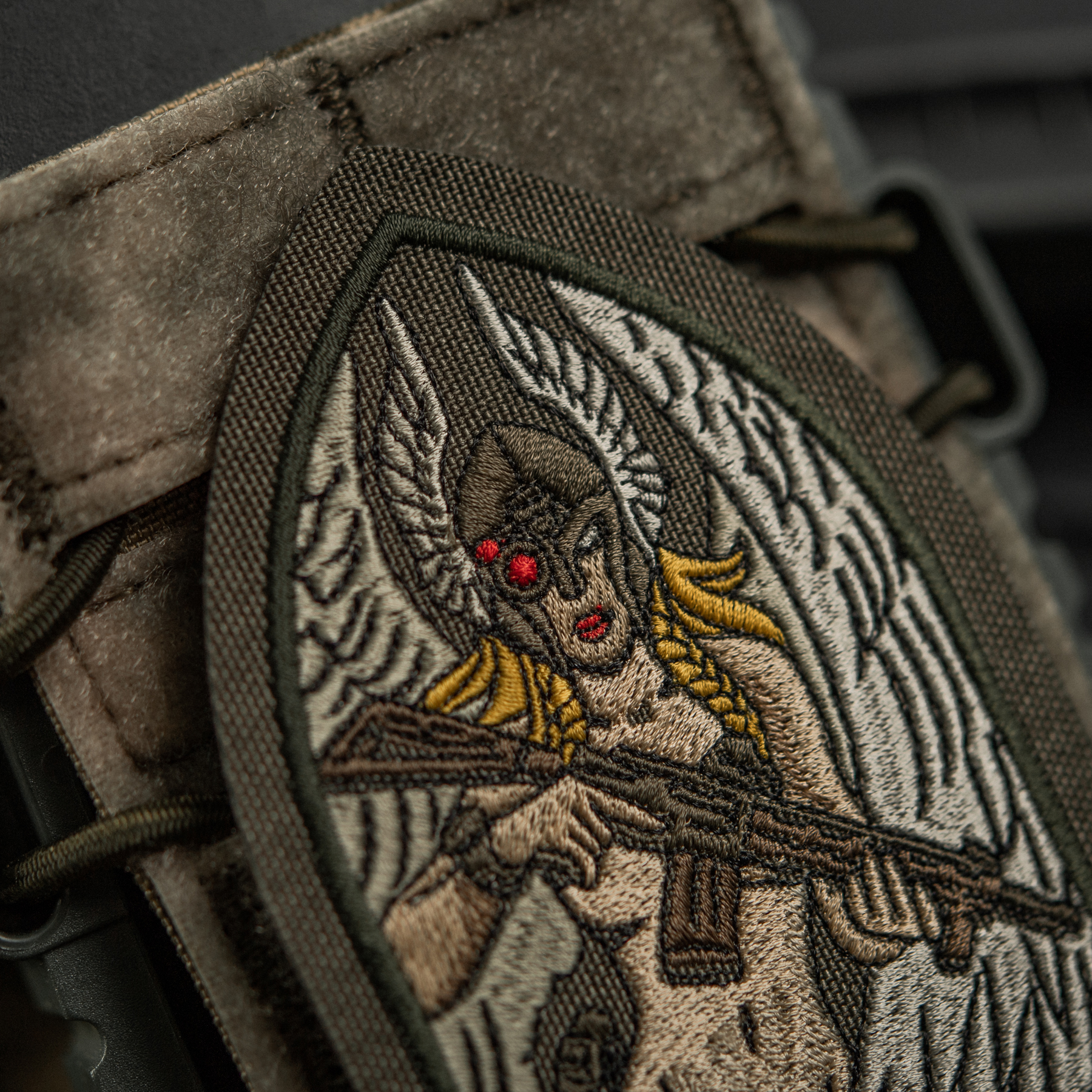 M-Tac нашивка Valkyrie (вышивка) Ranger Green — 14