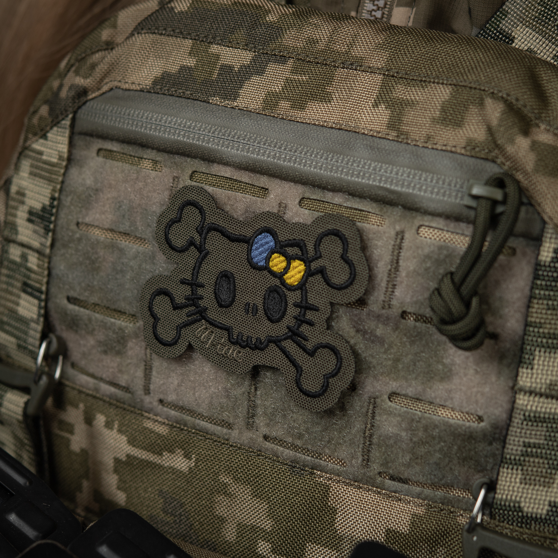 M-Tac нашивка KITTY контур (вышивка) Ranger Green — 9